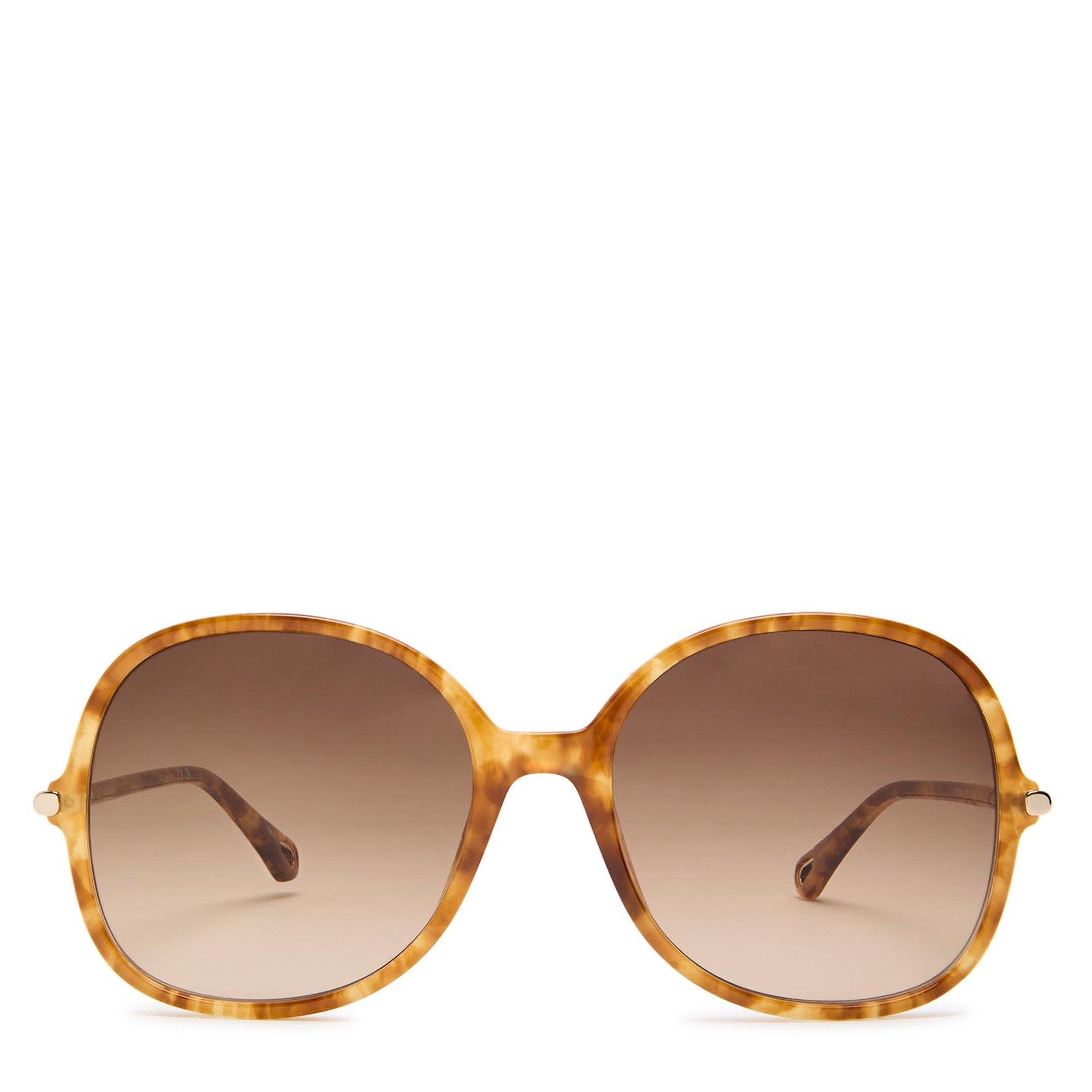 BROWN HAVANA - Chloe - CHLOE F OS METAL SG - 2