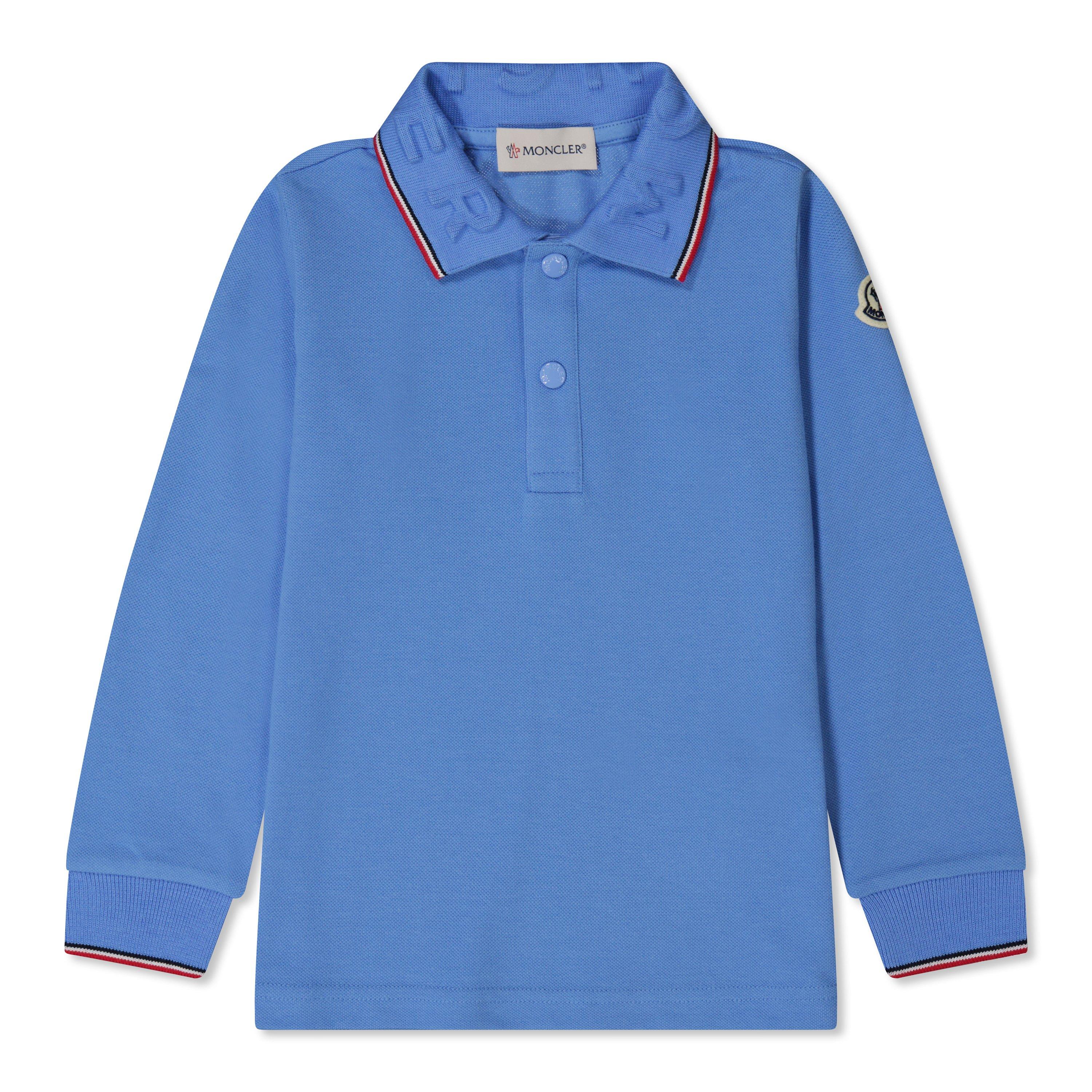 Tシャツ・カットソー Moncler Transparent Long-Sleeve Polo Shirt Moncler | Polo Shirt | Long Sleeve Polos | Cruise Fashion