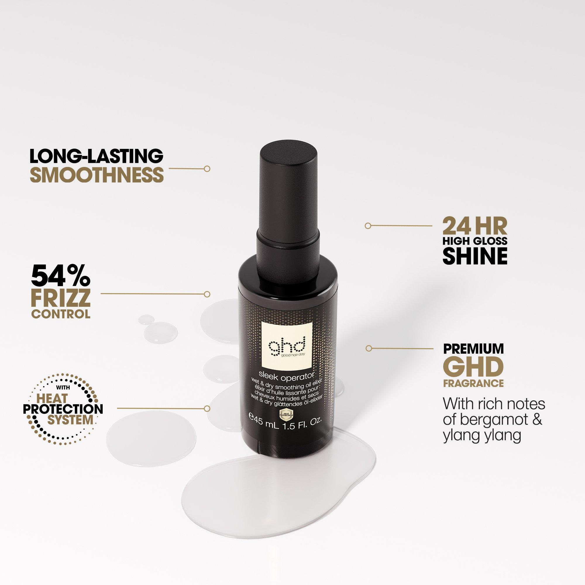 None - GHD - ghd Sleek Operator - Wet and Dry Hair Oil Elixir - 45ml - 2