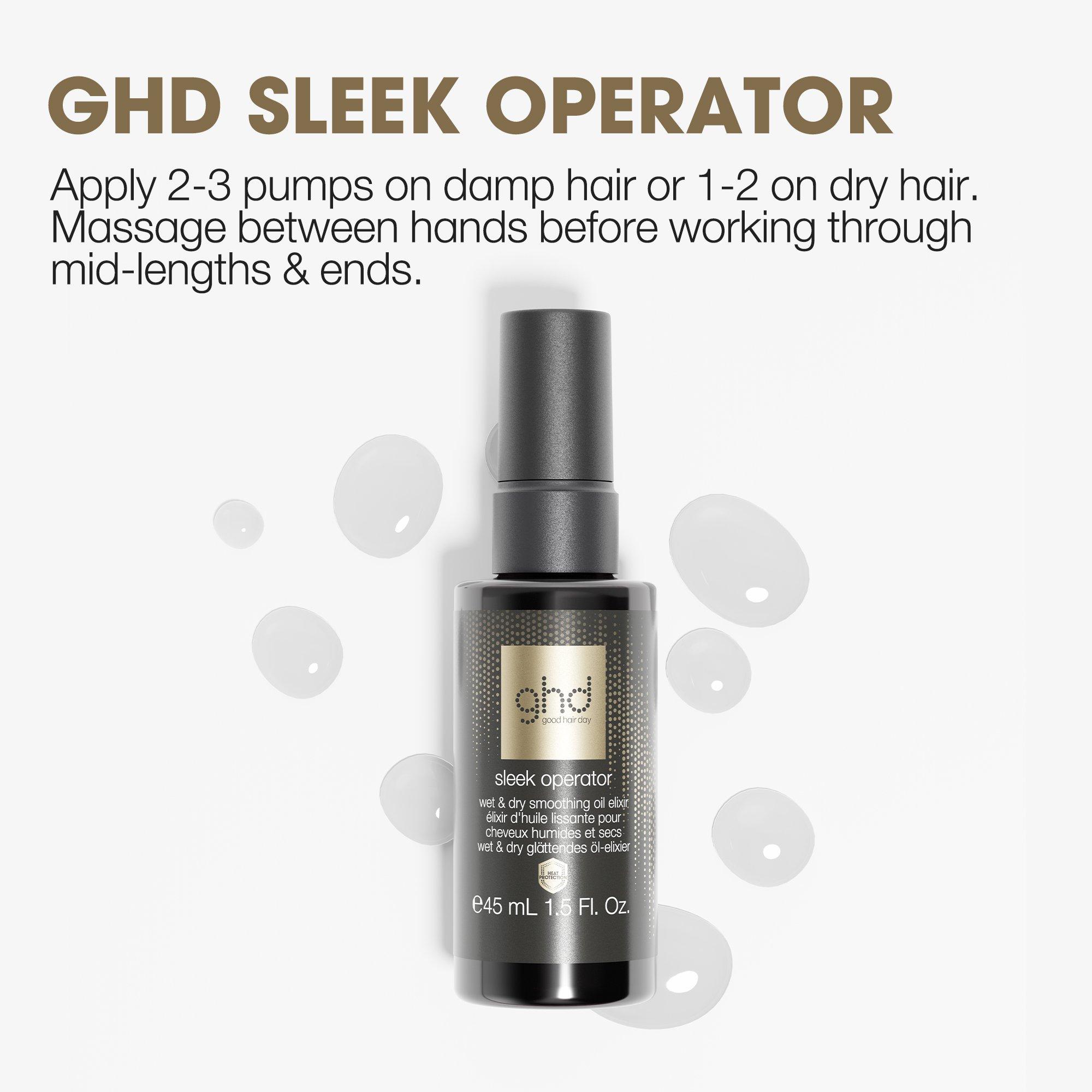 None - GHD - ghd Sleek Operator - Wet and Dry Hair Oil Elixir - 45ml - 3