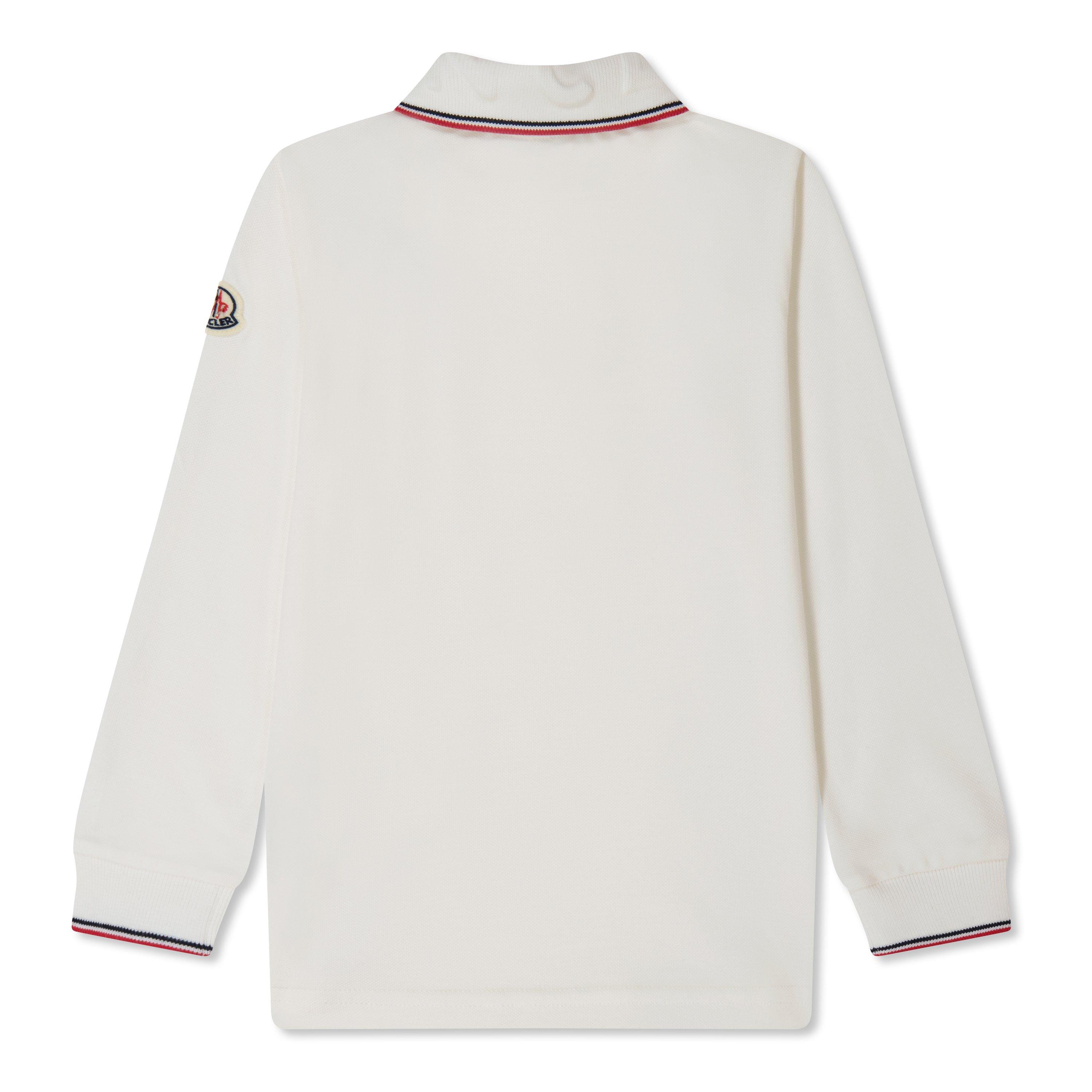 Cream 034 - Moncler - Tricolour Polo Shirt - 2