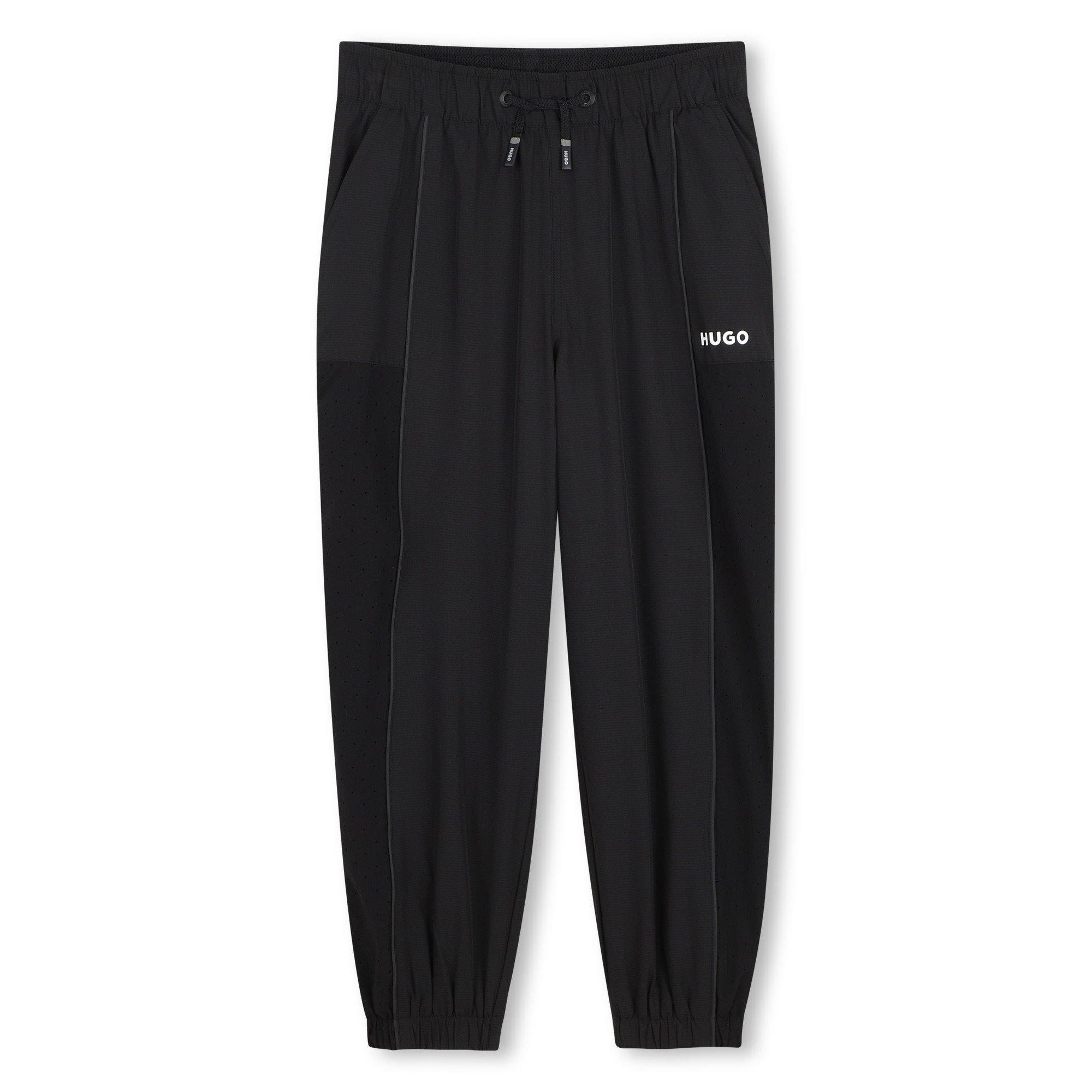 Hugo  Black 09B Juniors Tracksuit Bottoms - 10Y