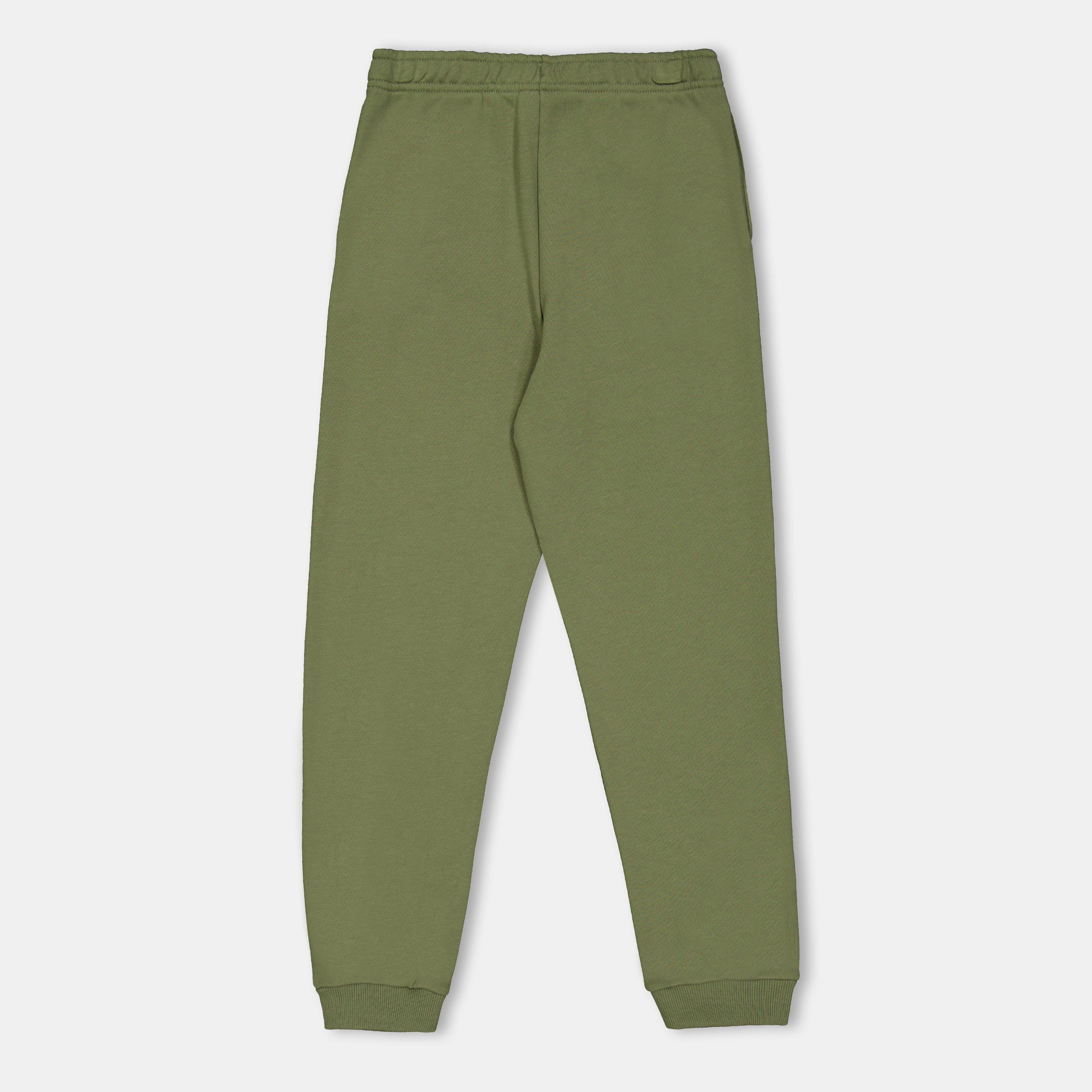 Khaki - Lacoste - Kids' Closed Hem Woven Tracksuit Joggers - 2