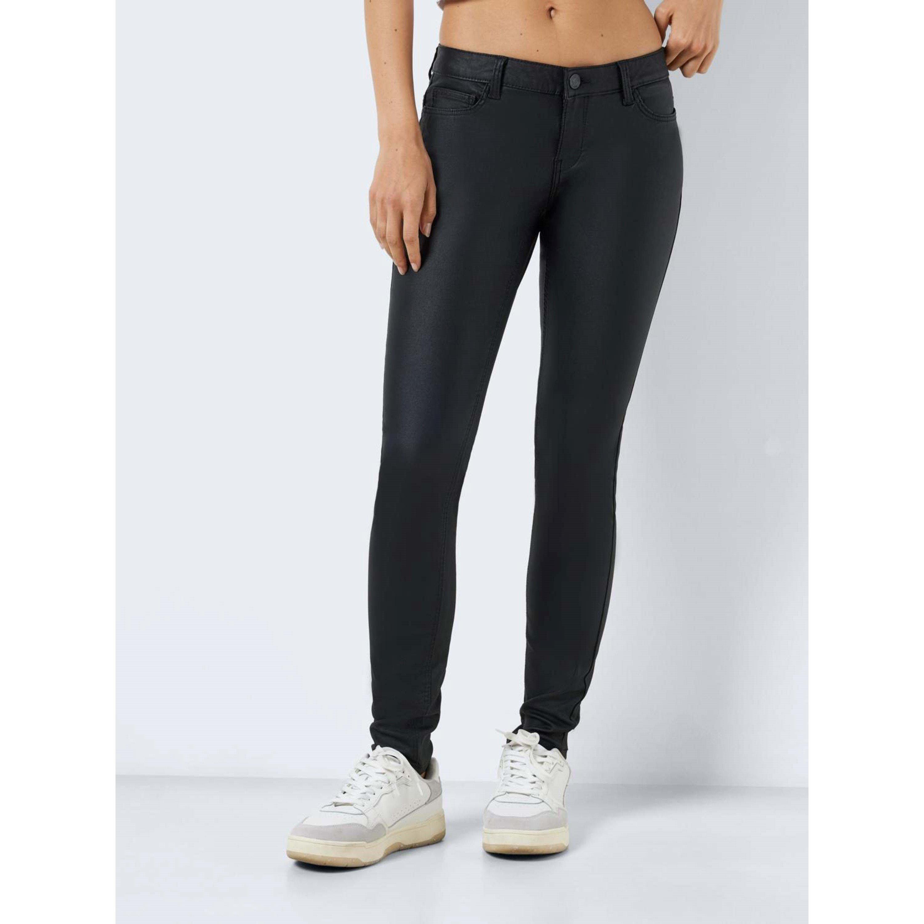 Nero - Noisy May - Coated Skinny Trousers - 3