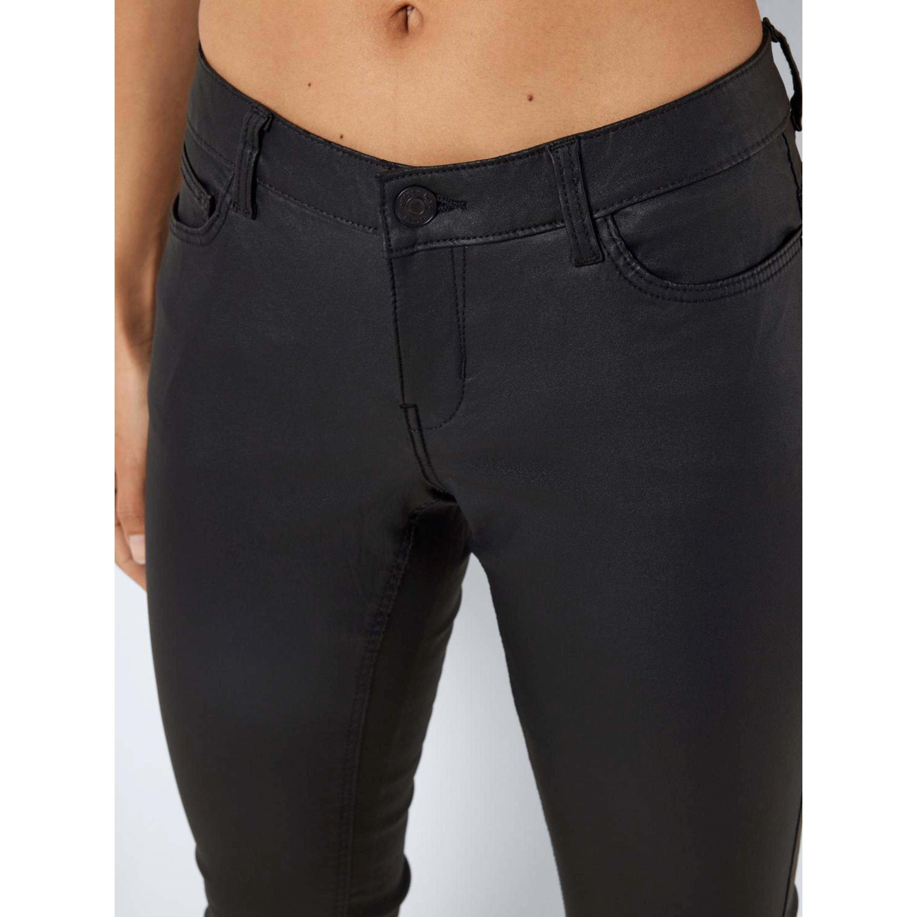 Nero - Noisy May - Coated Skinny Trousers - 5