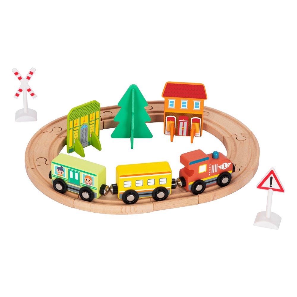 Multi - Tooky Toy - Train Set - Town - 1
