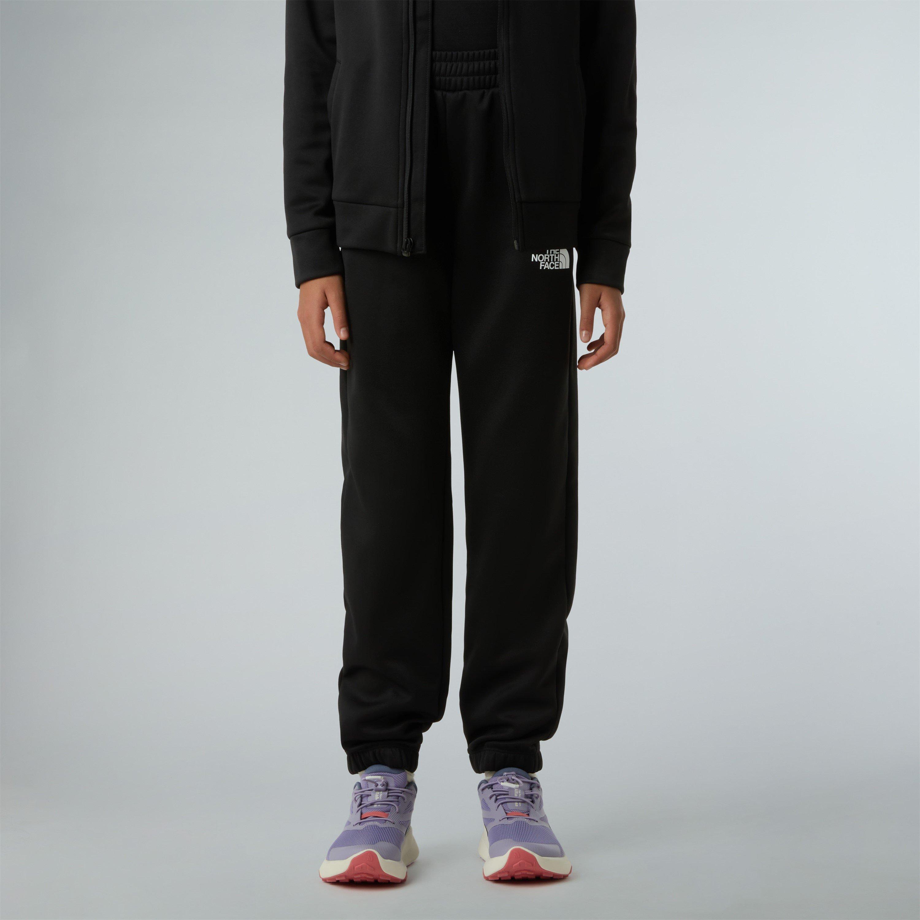TNF Black JK3 - TNF Schwarze JK3 - The North Face - Kids' Reaxion Summit Navy Closed Hem Fleece Joggers - 3