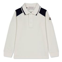 Moncler Cotton Polo Shirt Juniors