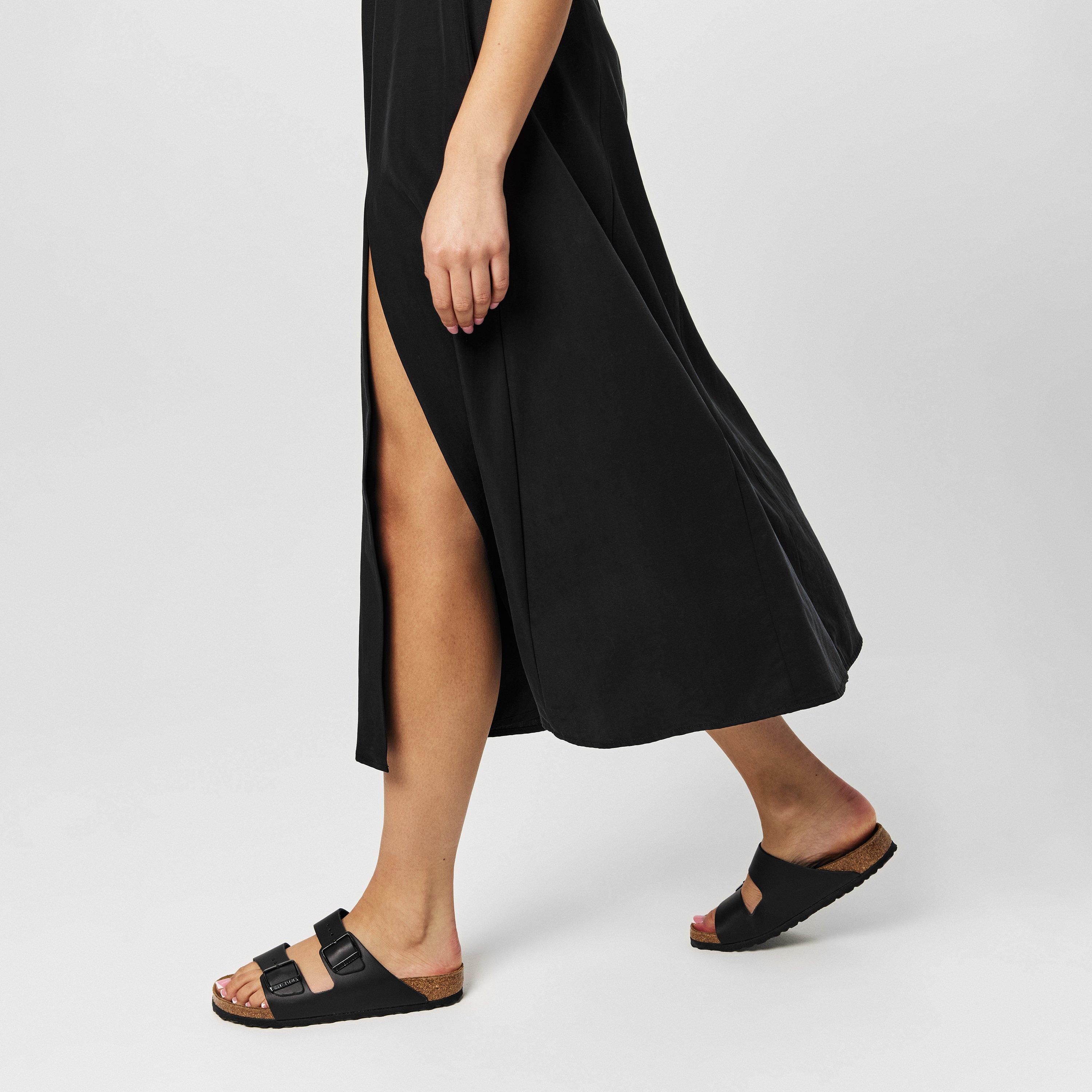 Schwarz - Jack Wills - Cap Sleeve Maxi Dress - 6