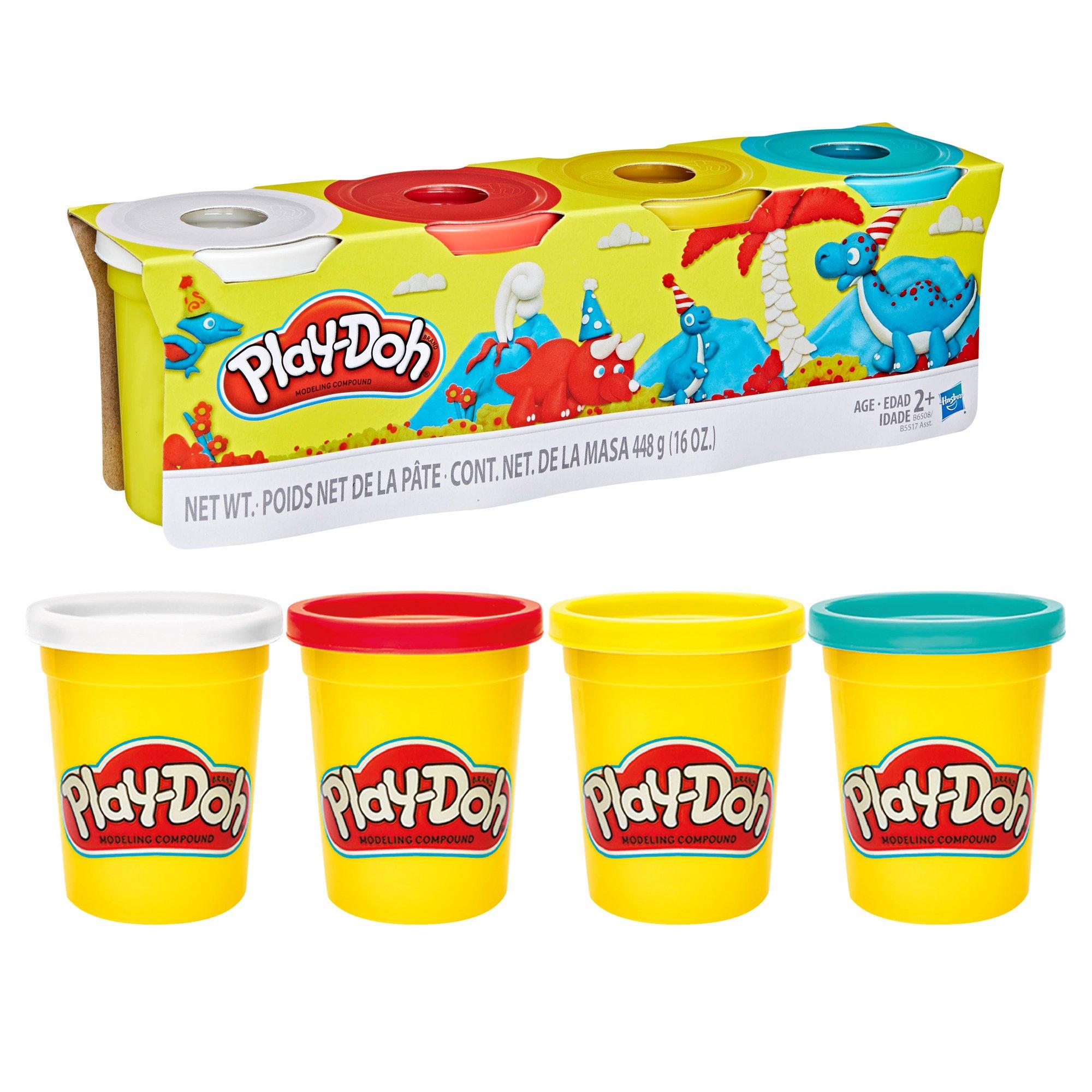 Multi - Play-Doh - Hasbro Play-Doh Classic 4 Pk - 3