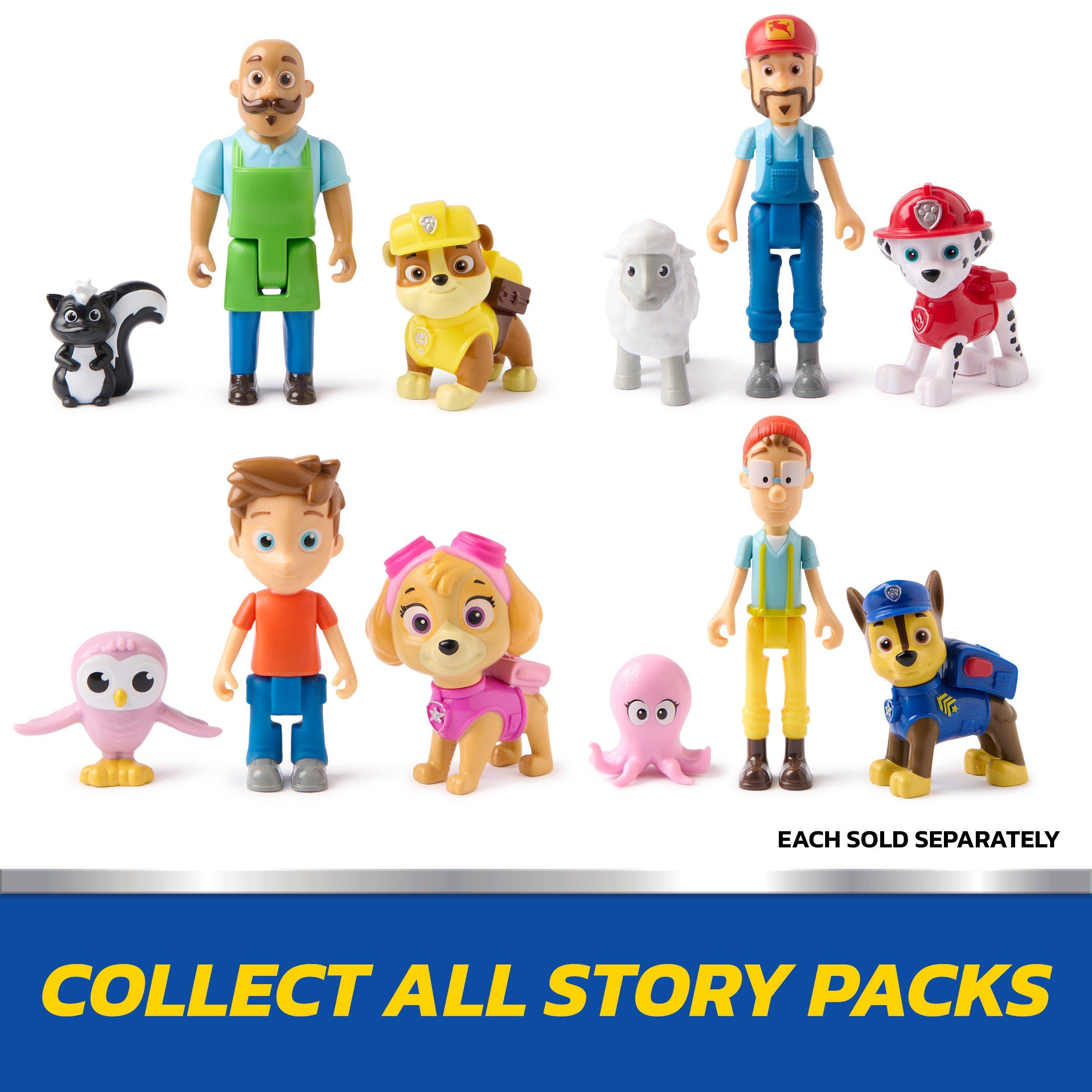 Multi - Paw Patrol - PAW Patrol Story Figure Pack Assortment - 5