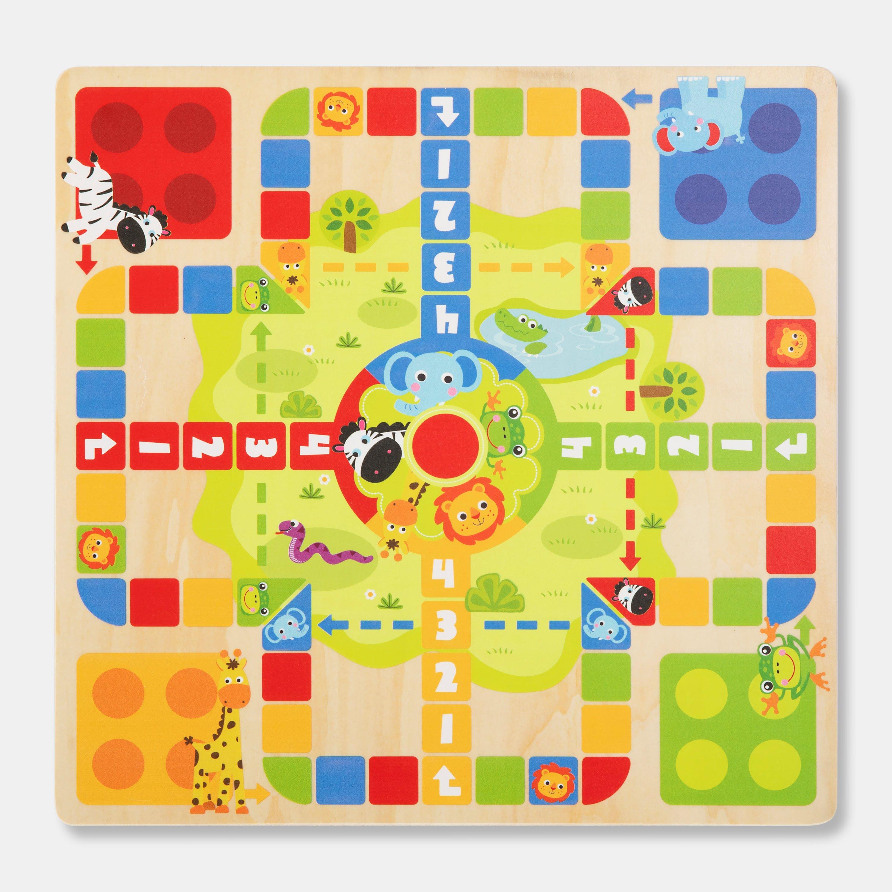 Multicolorido - Tooky Toy - 2 In 1 Game: Parchis & Oca - 3