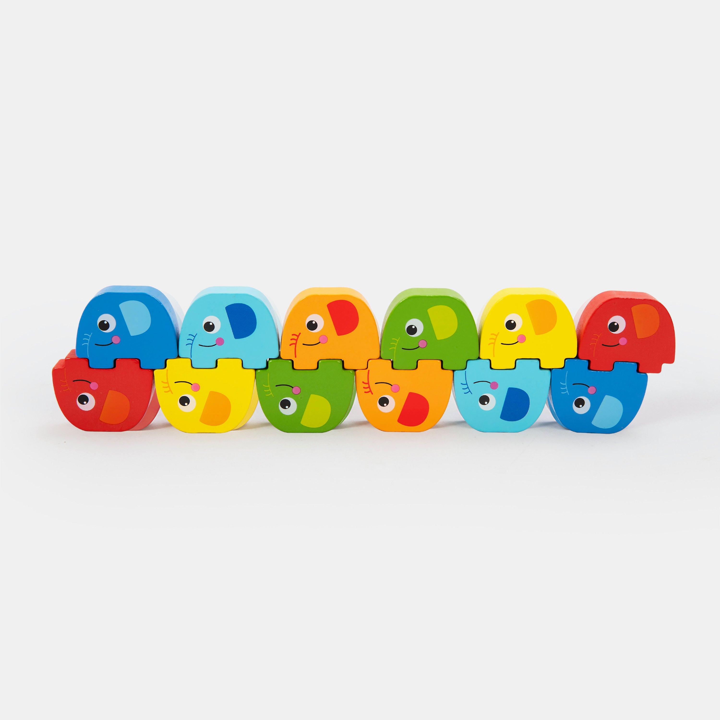 Multicolorido - Tooky Toy - Elephant Stacking Game - 3