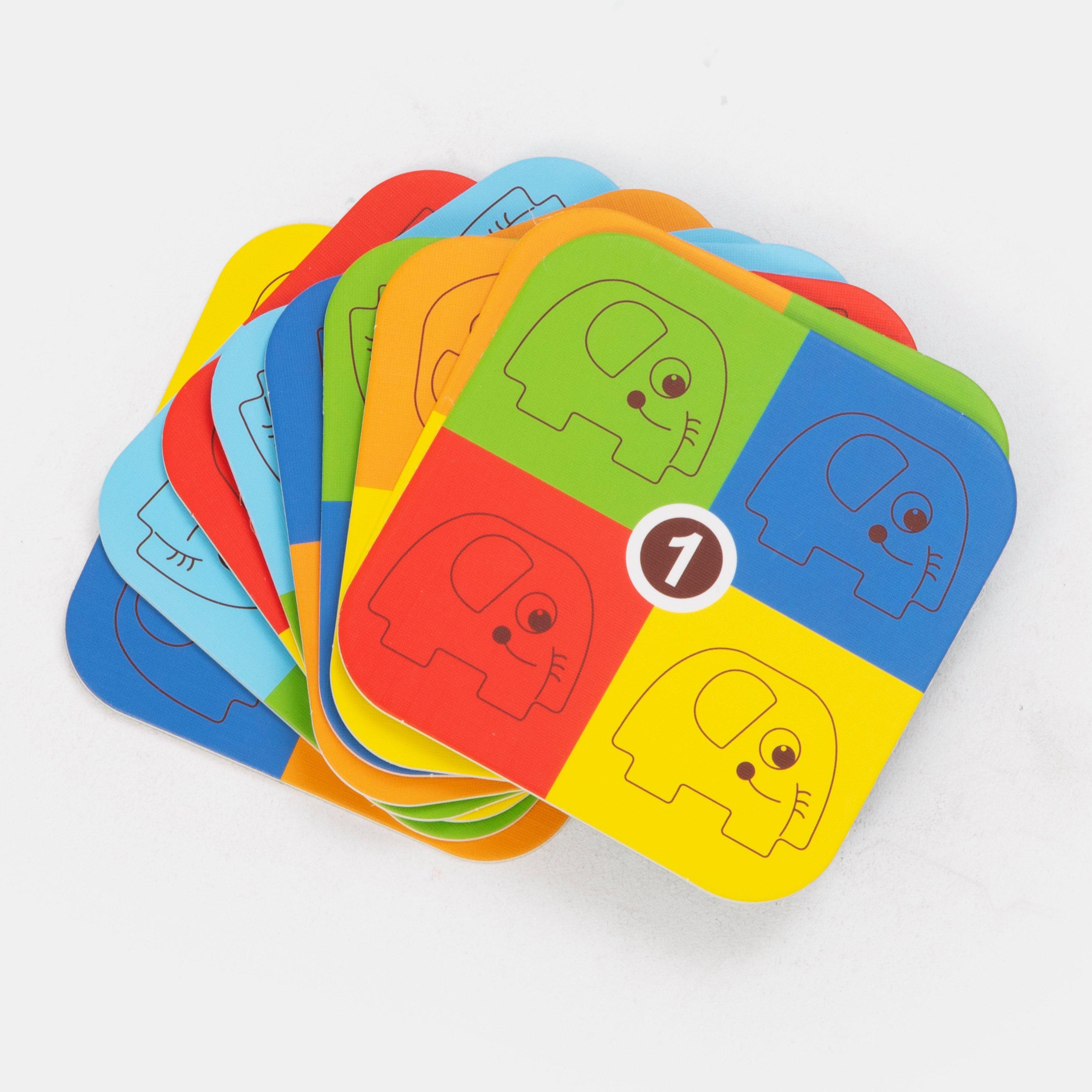 Multicolorido - Tooky Toy - Elephant Stacking Game - 4