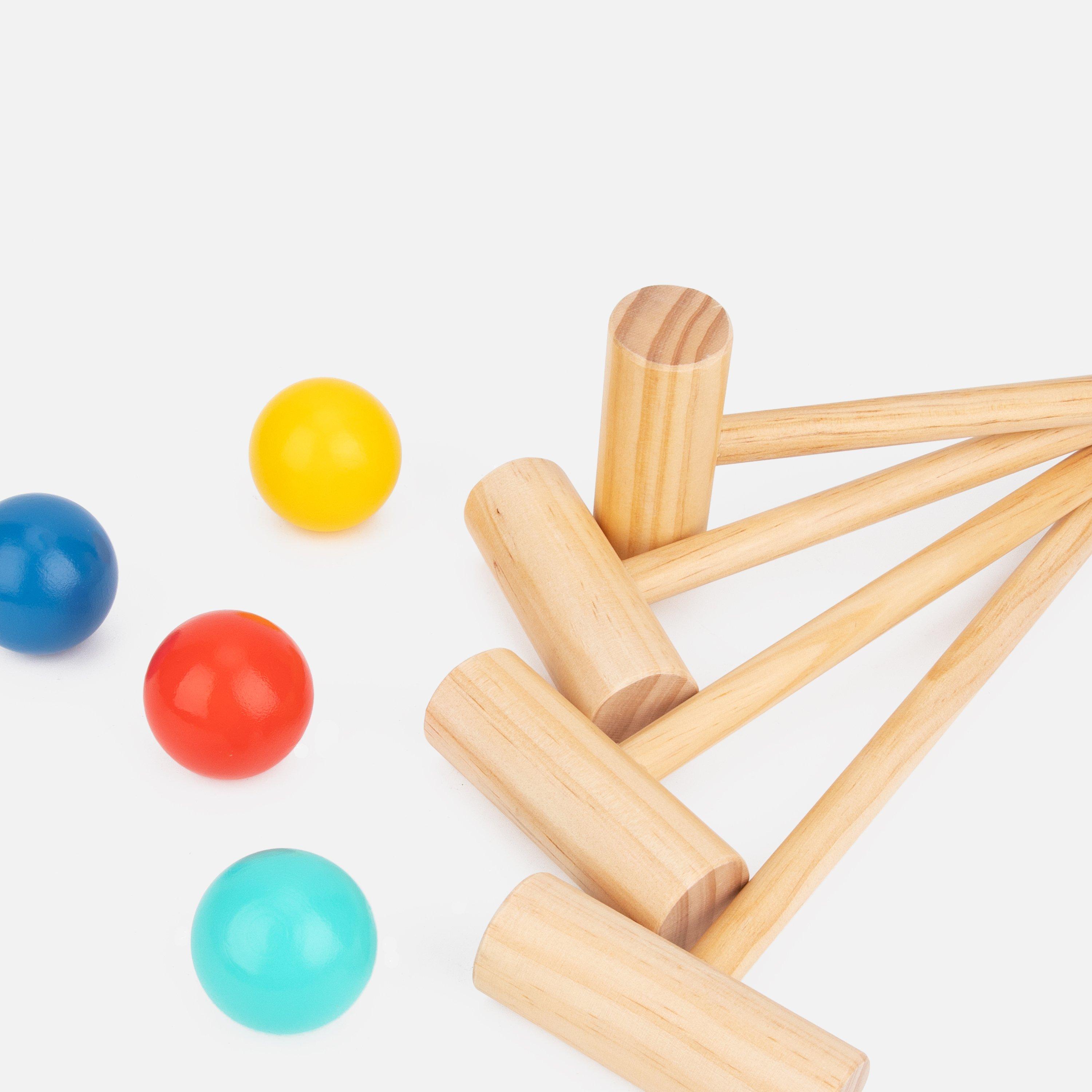 Multicolorido - Tooky Toy - Croquet Set - 3
