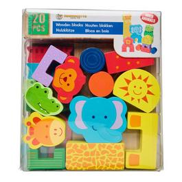 Wooden Games WoodGam Animal Building Blocks