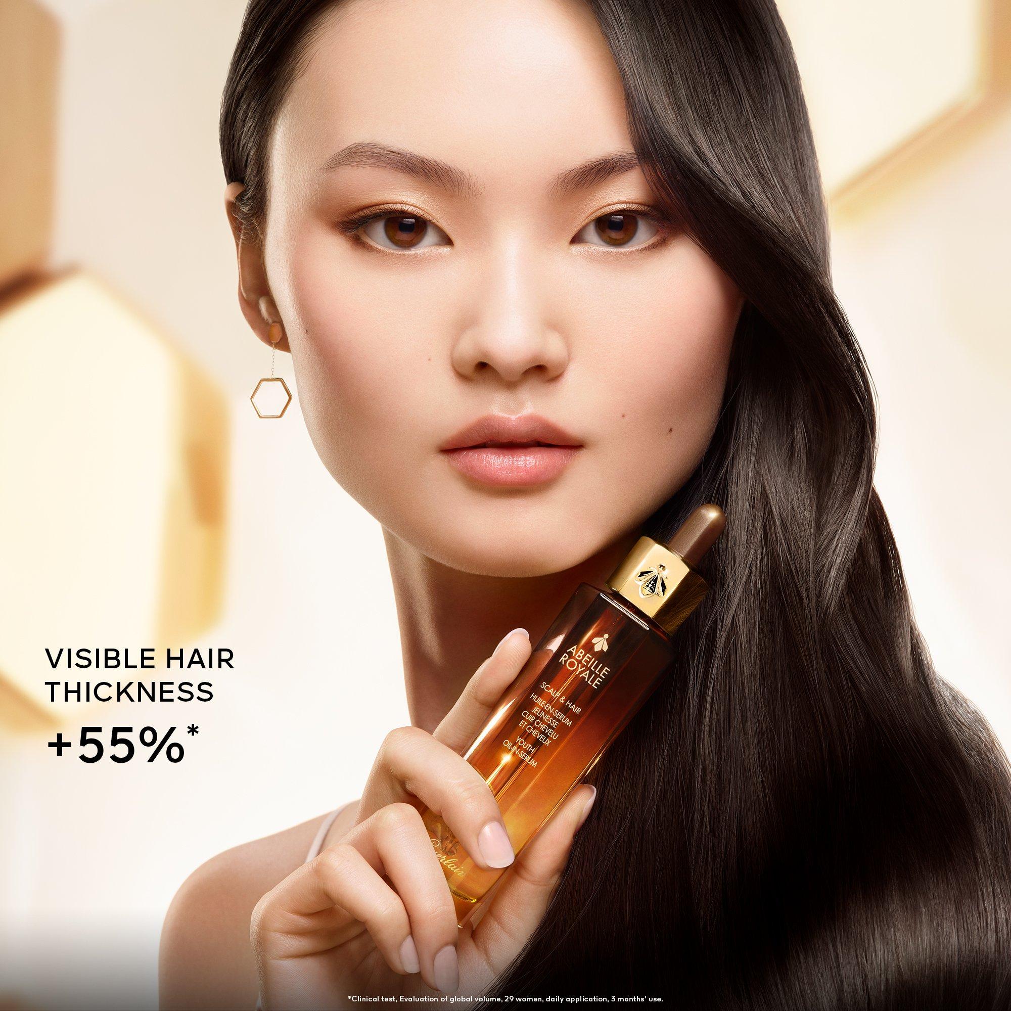 Clear - Guerlain - Abeille Royale Scalp & Hair Youth-In-Oil Serum - 4