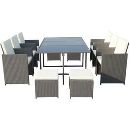 Royalcraft Cannes 10 Seater Cube Set