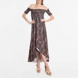 Be You BeYou Bardot Midi Dress