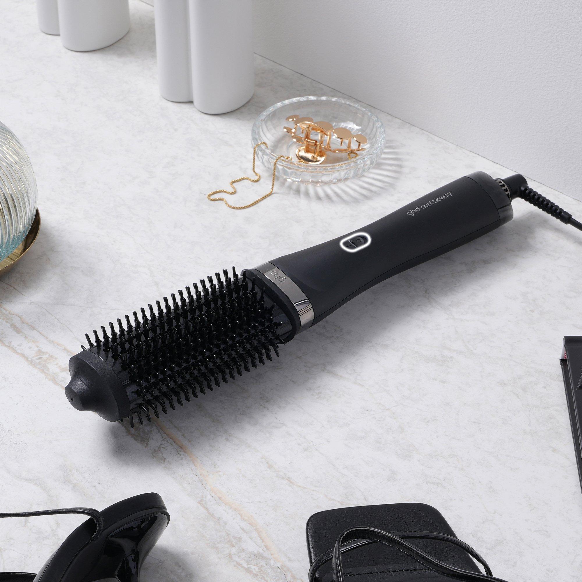 Black - GHD - ghd Duet Blowdry - Hair Dryer Brush - 8