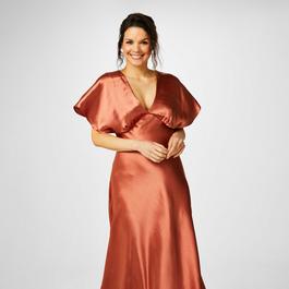 Biba Satin Maxi Dress