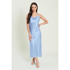 Be You Satin Satin Midaxi Dress