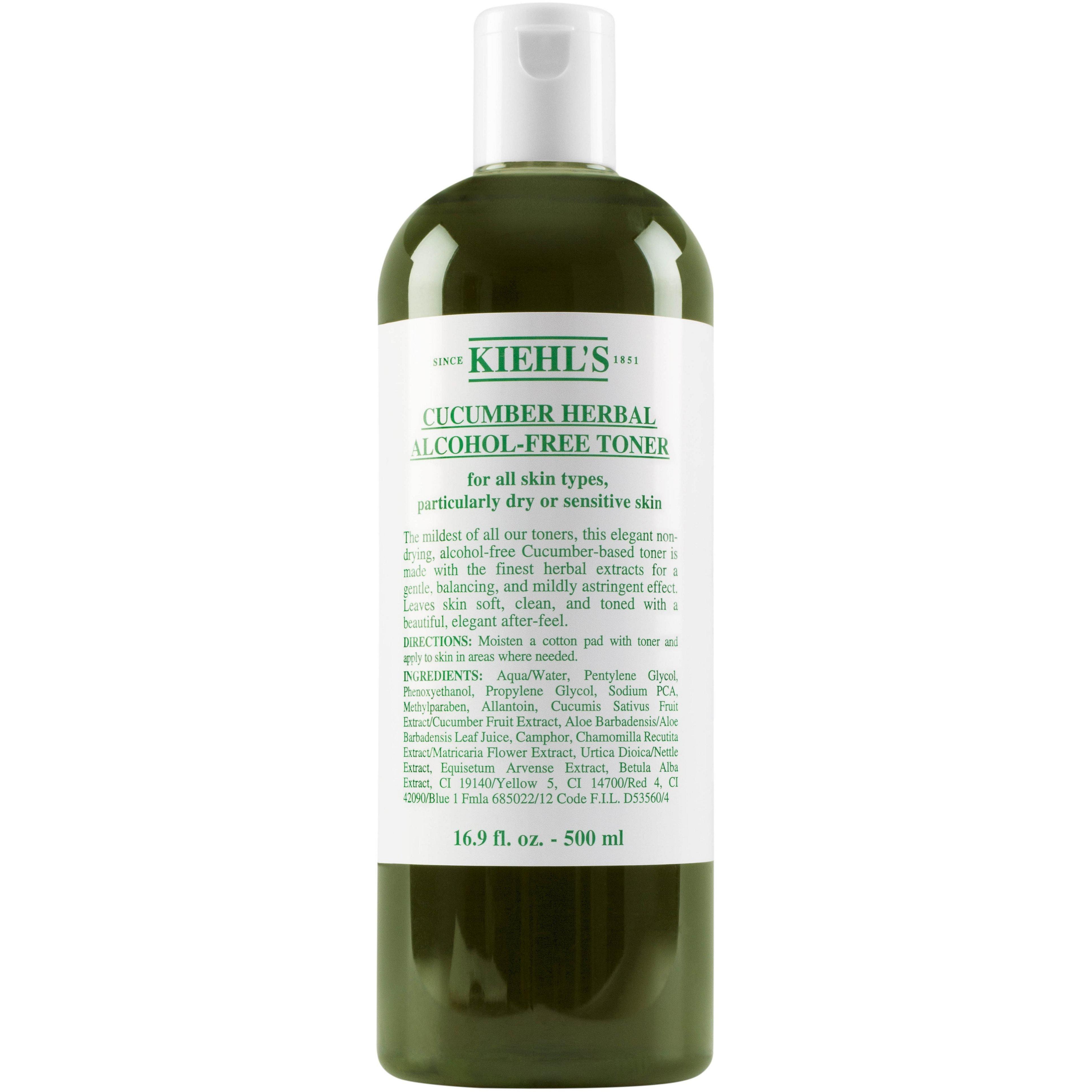 Kiehls  Cucumber Herbal Alcohol-Free Toner 500Ml - Liquid - 250ml