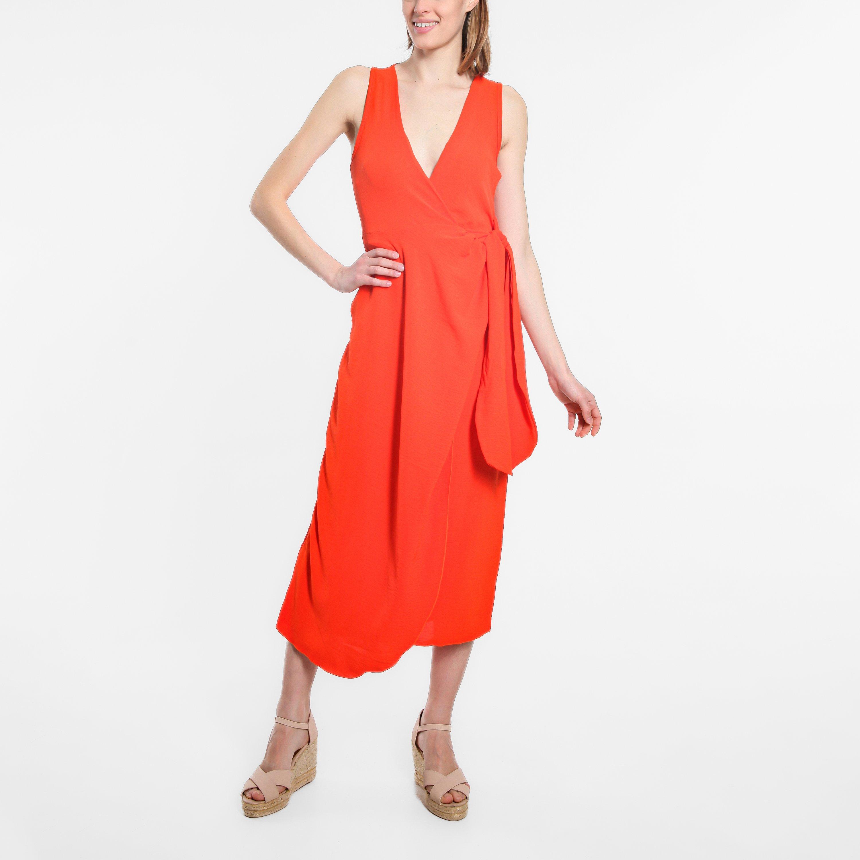 Oranje - Be You - Sleeveless Wrap Maxi Dress - 2