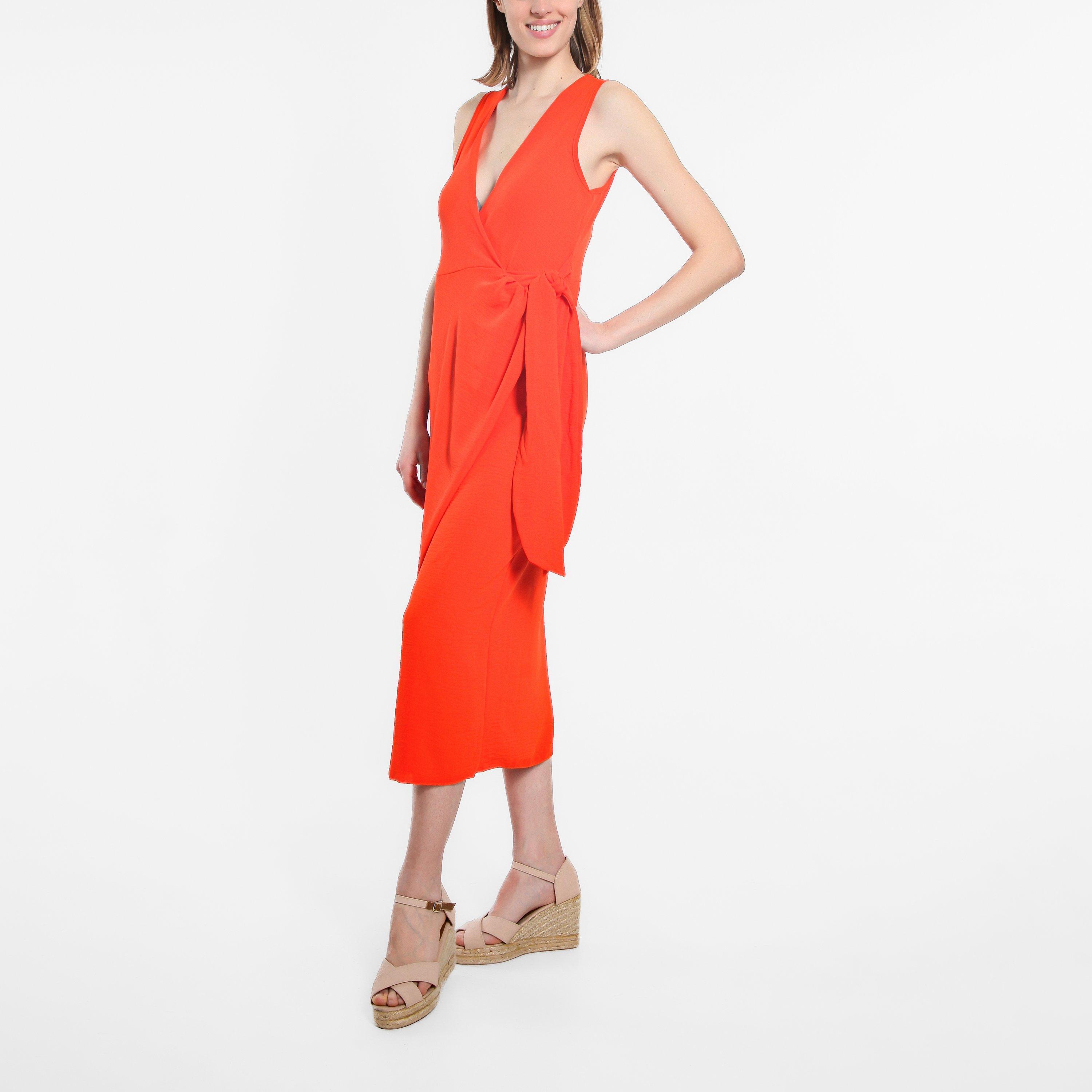 Oranje - Be You - Sleeveless Wrap Maxi Dress - 3