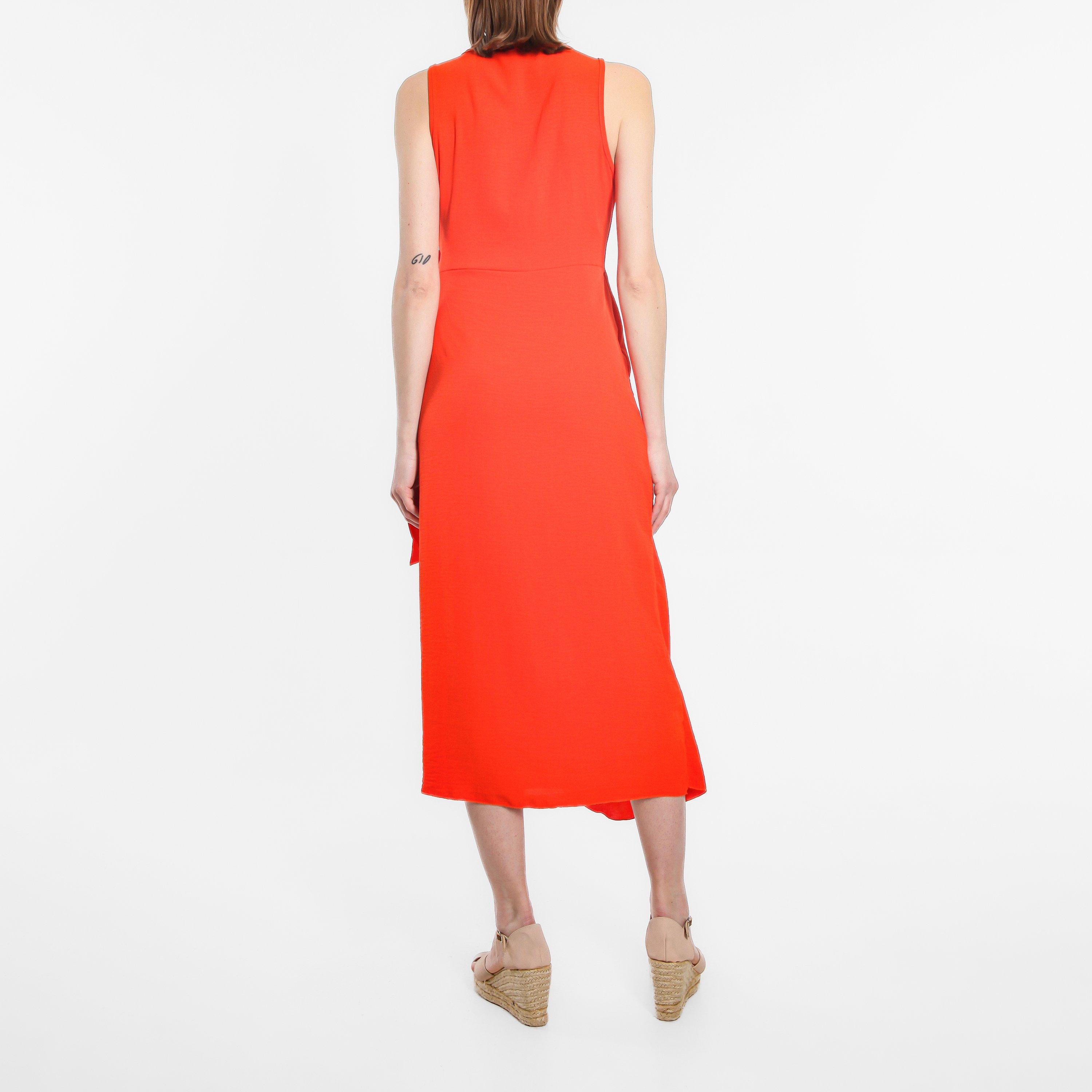 Oranje - Be You - Sleeveless Wrap Maxi Dress - 4
