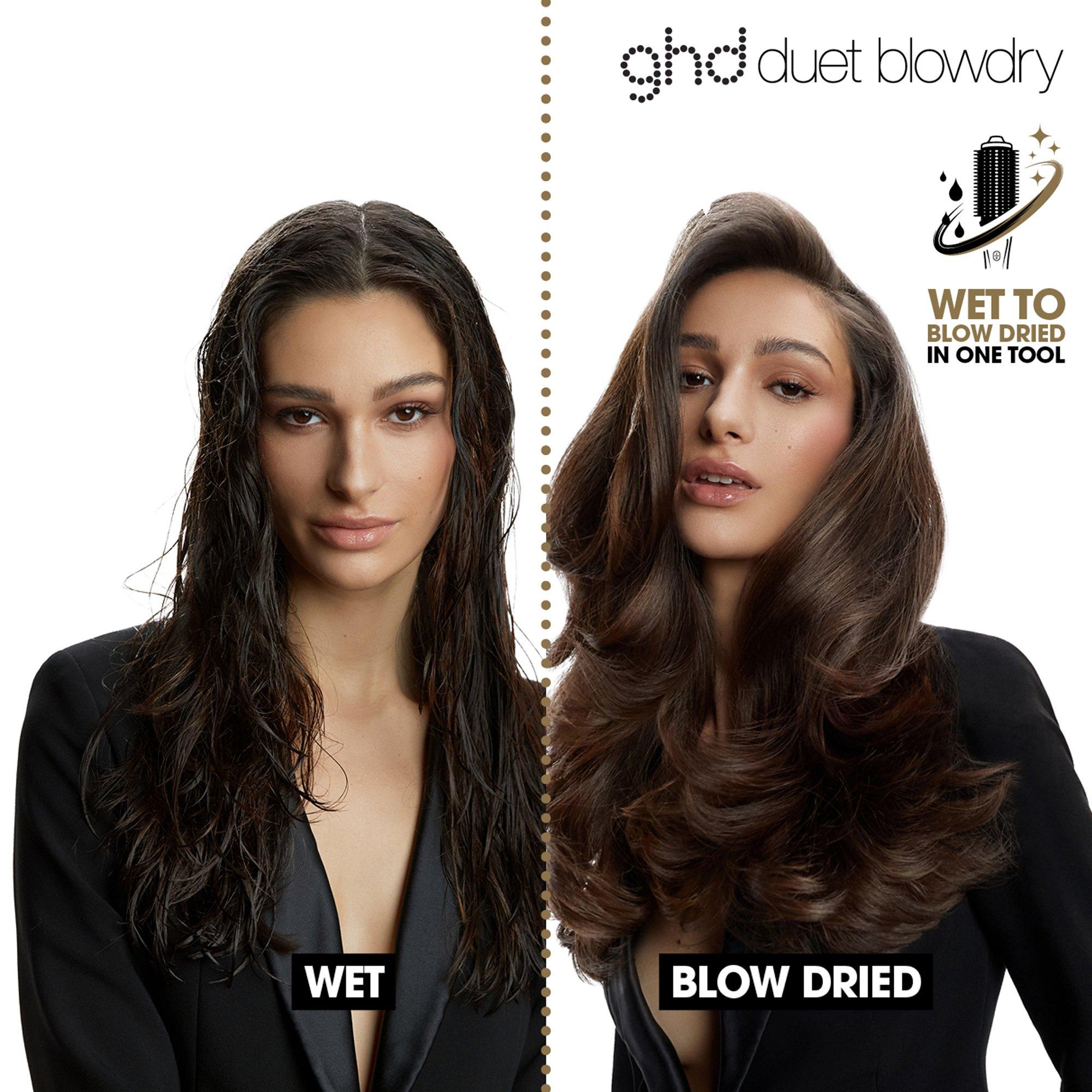 White - GHD - ghd Duet Blowdry - Hair Dryer Brush (White) - 2