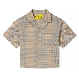 Off White Arrow Bowling Checked Shirt Junior