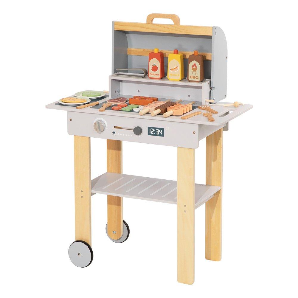 Multi - Tooky Toy - Wooden BBQ Playset - 1