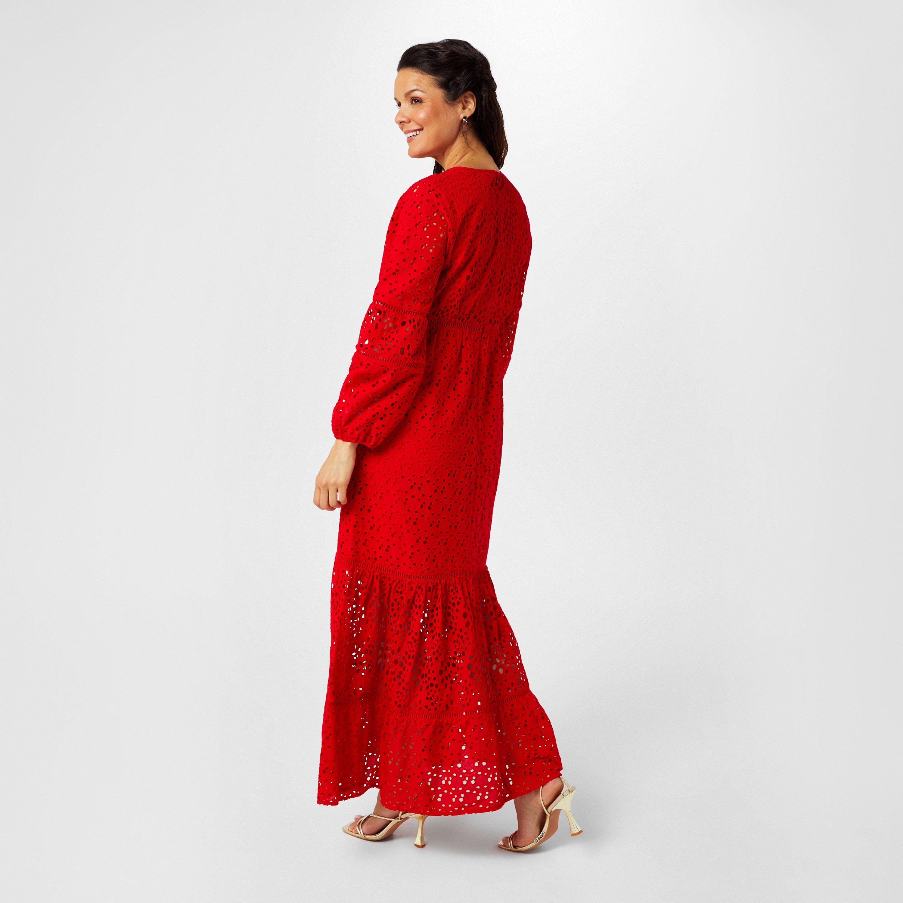 Rood - Biba - Biba Broderie Dress - 2