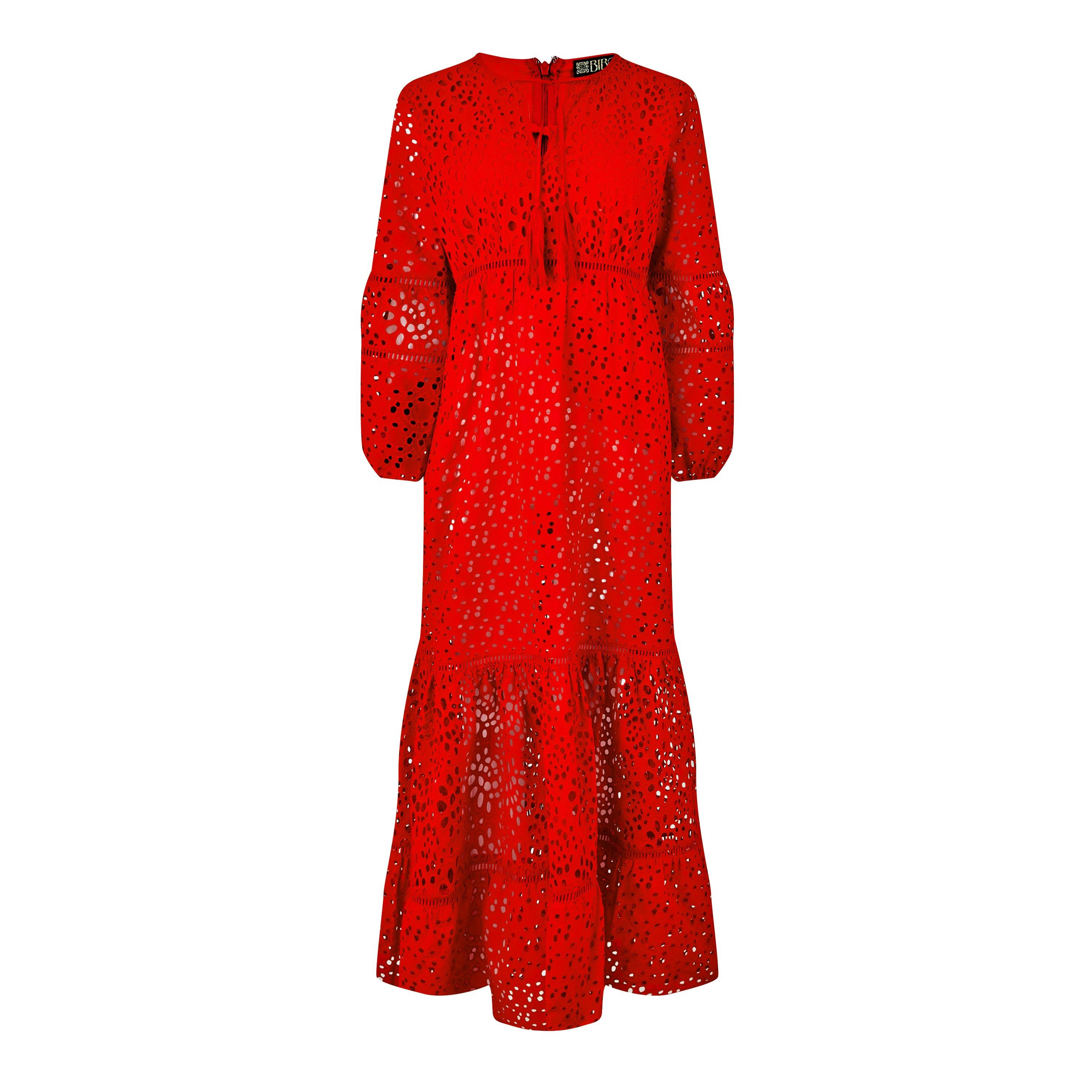 Rood - Biba - Biba Broderie Dress - 5