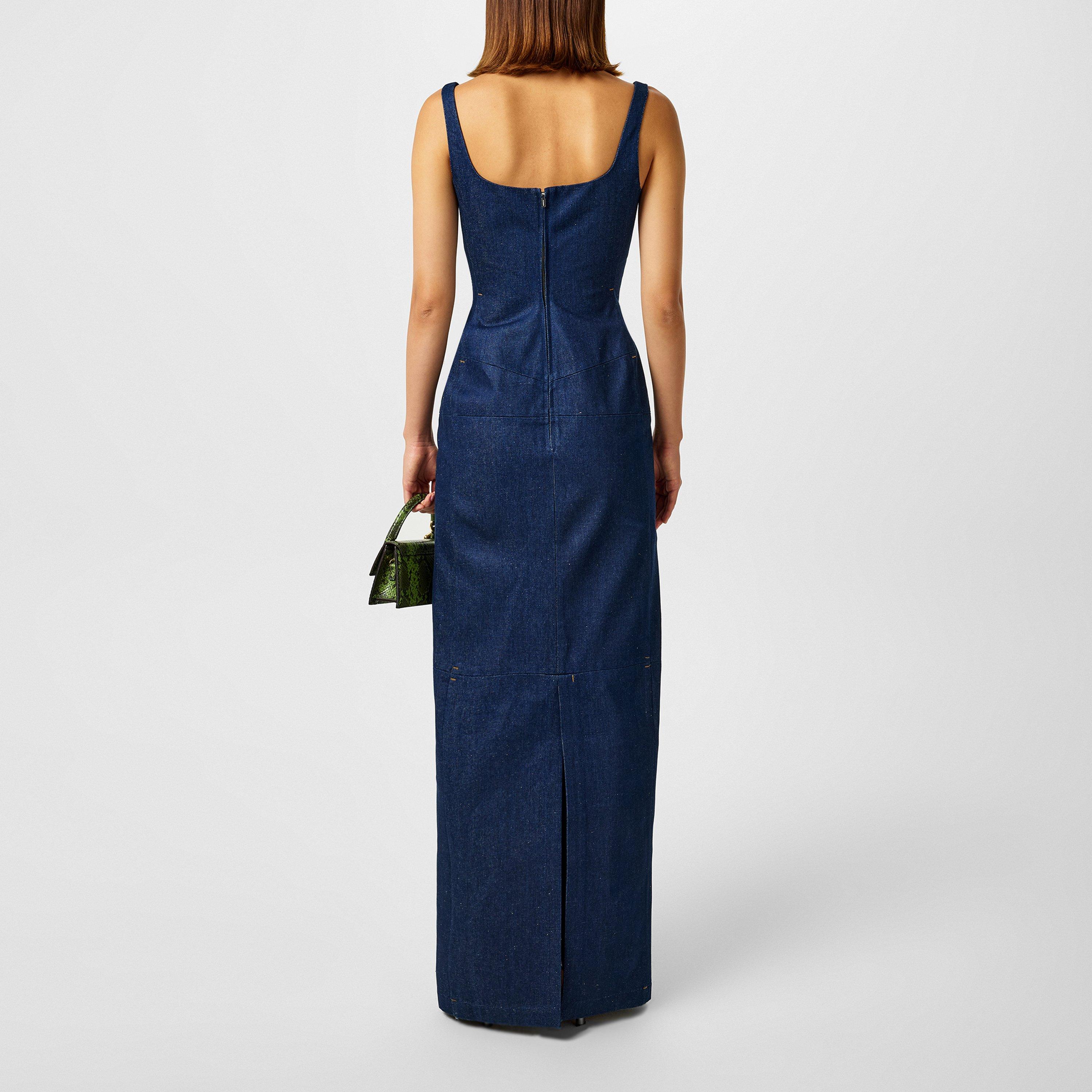 Navy - Jacquemus - The Spoglio Maxi Dress - 3