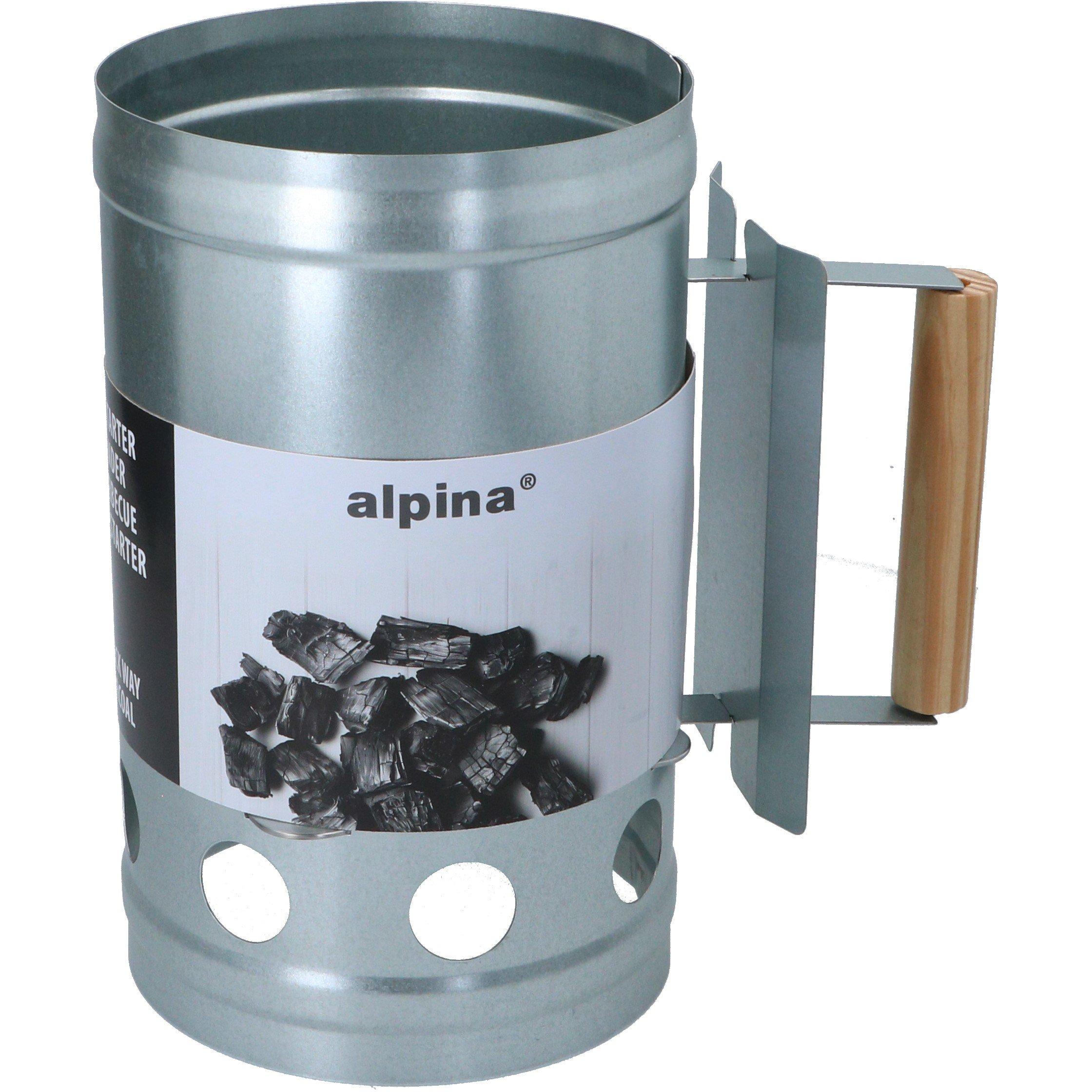 27x16cm - Alpina - Charcoal Starter 27x16cm BBQ Accessories - 2