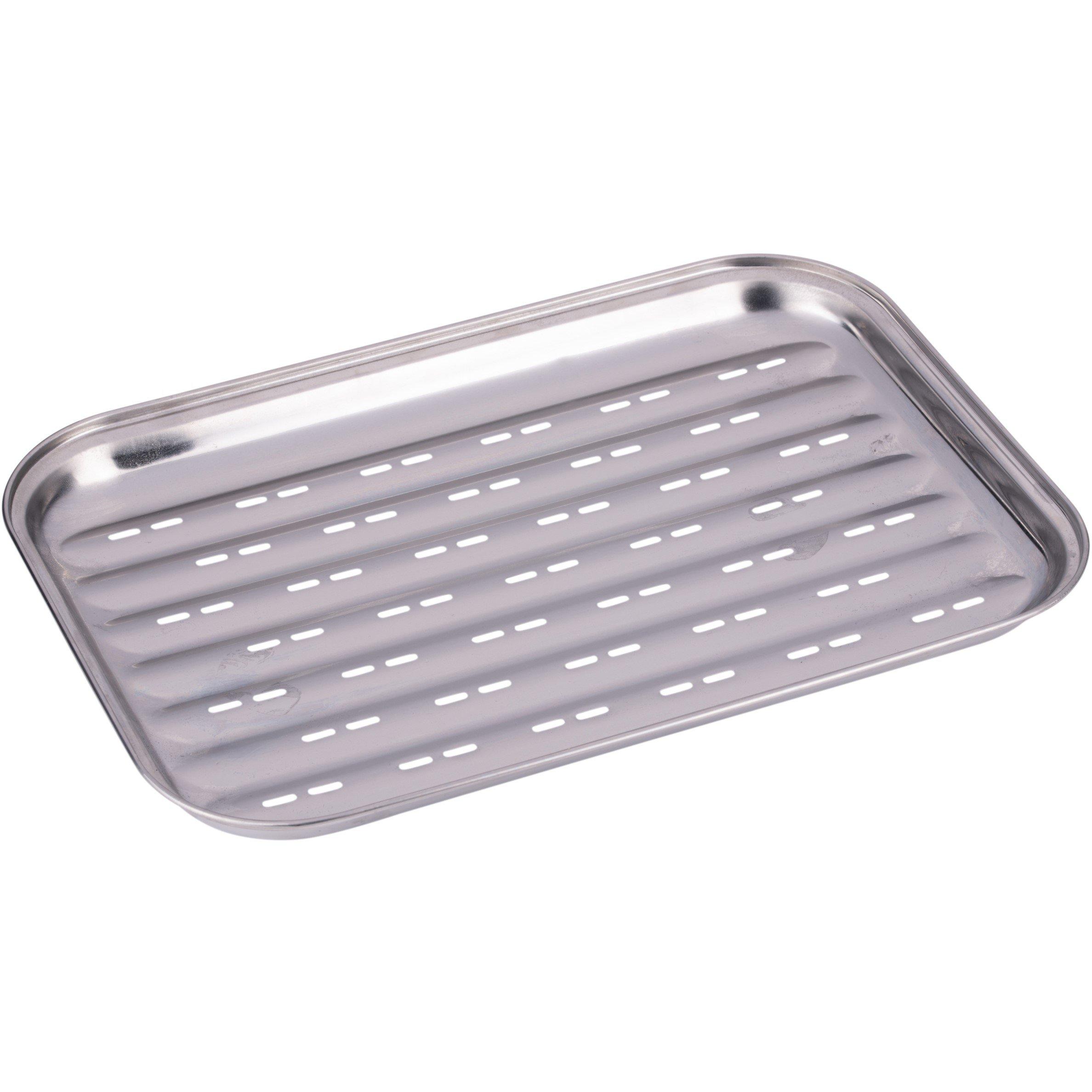 Silver - Edco - Tray BBQ Accessories - 2