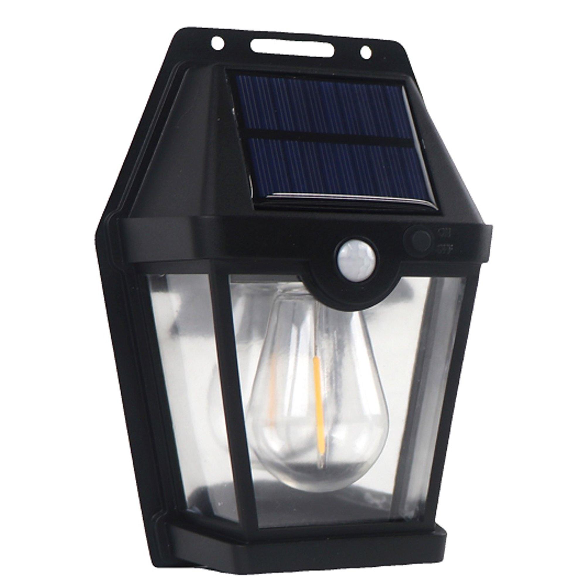 Branco - Dekton - Dekton Garden Outdoor Solar Motion Sensor wall light - 3
