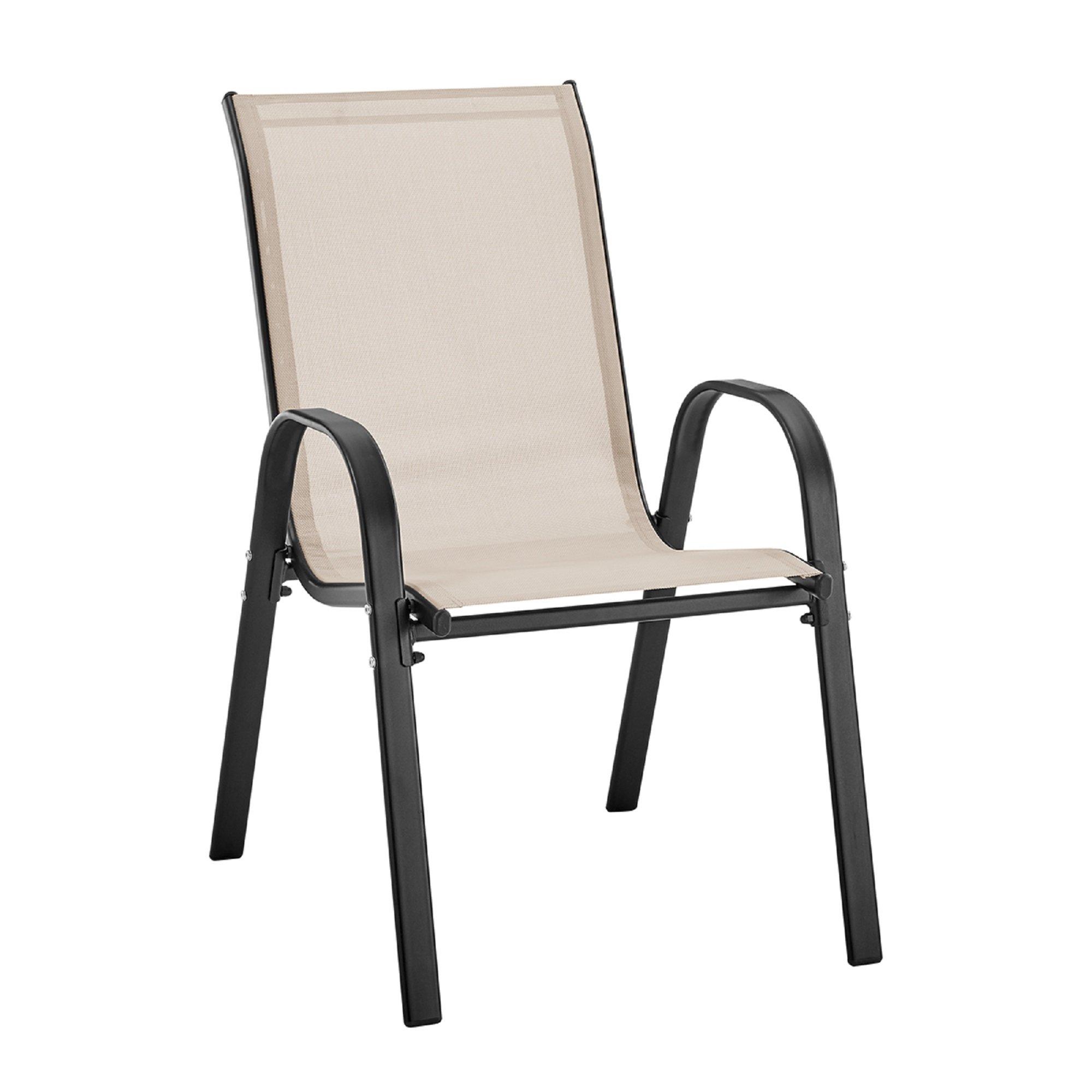 Black Beige - Linea - Garden Furniture Set - 6