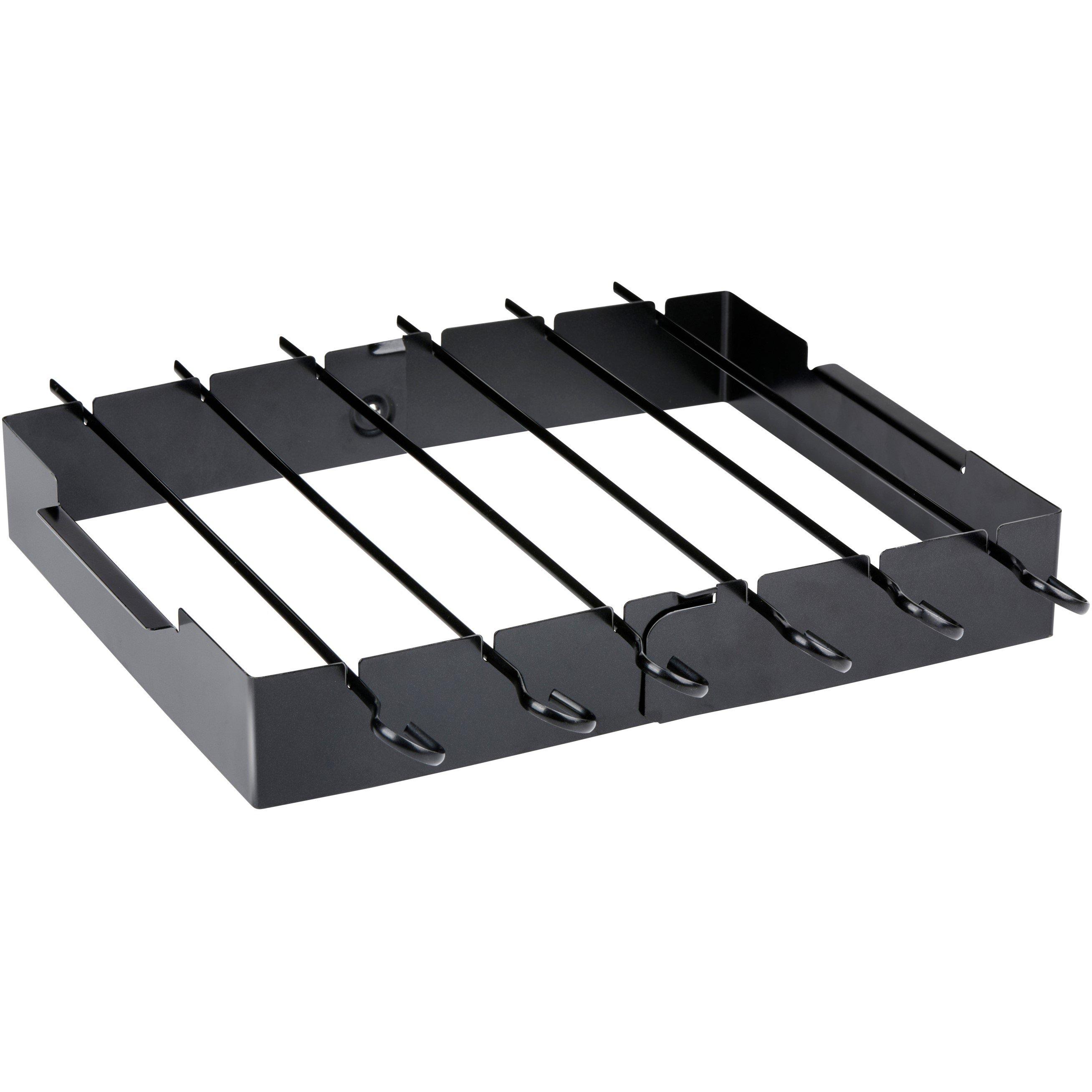 Silver - Edco - Skewer Rack Barbecue Accessory - 1