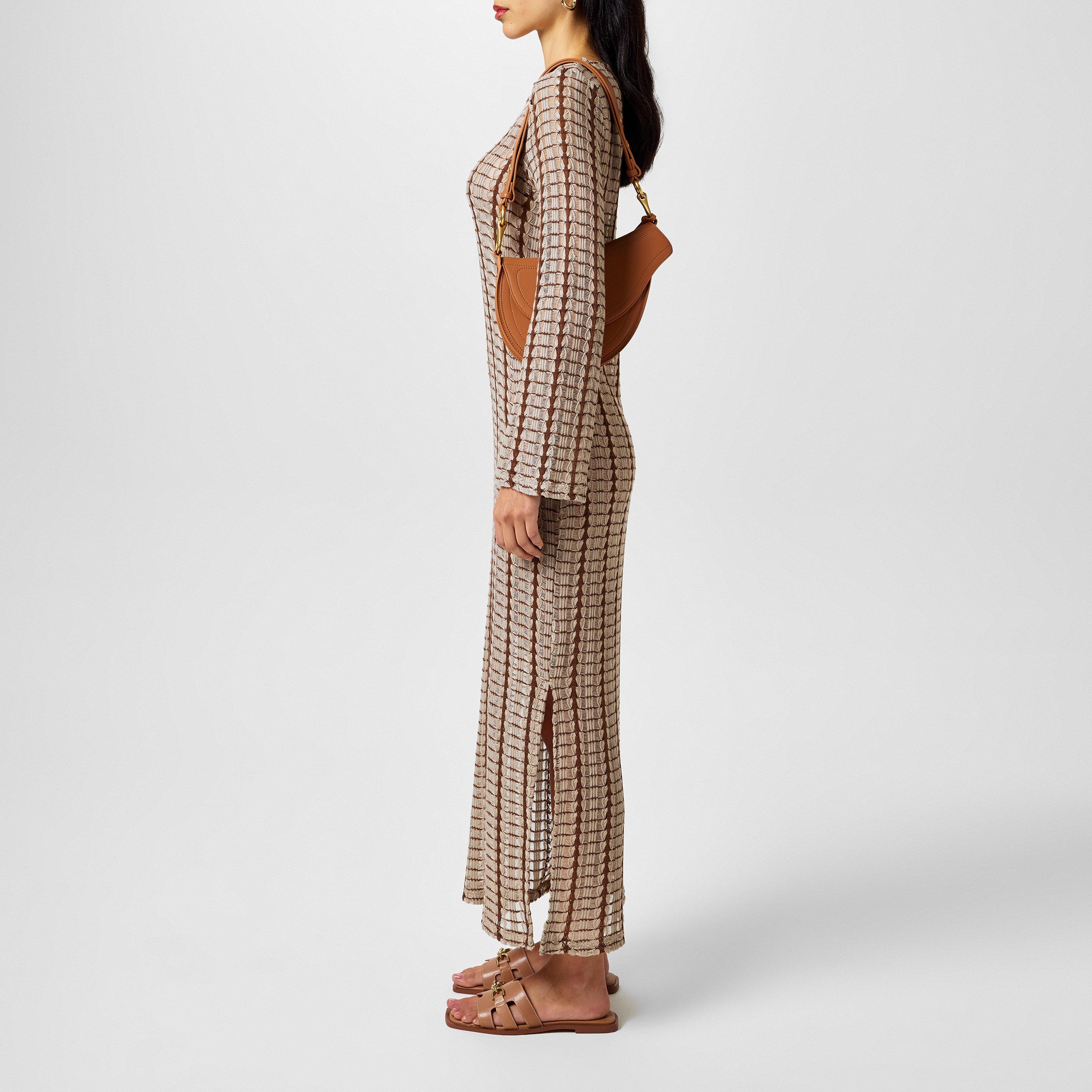 Aveia - Vero Moda - Women's Crochet Maxi Dress - 2