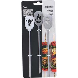 Edco Hamburger Skewers 3pc