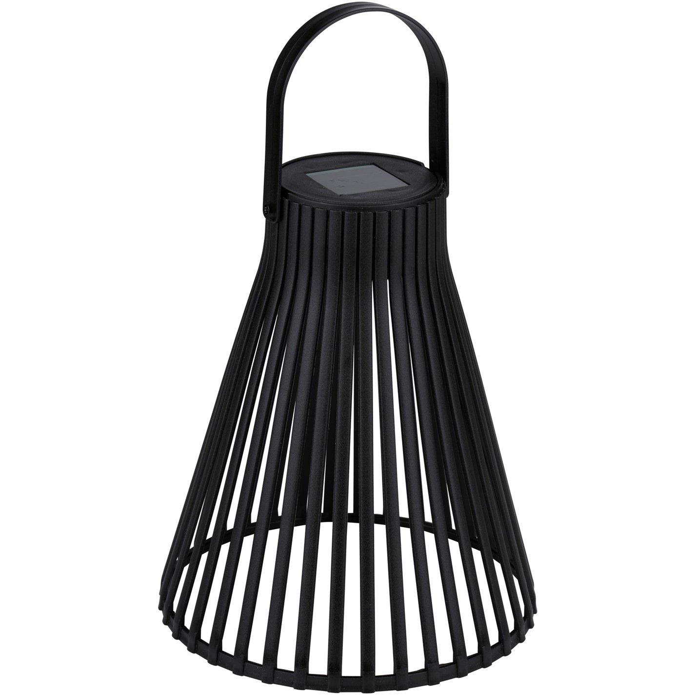 Black - Arti Casa - ARTICASA Solar Lantern Black O20xh24cm - 3