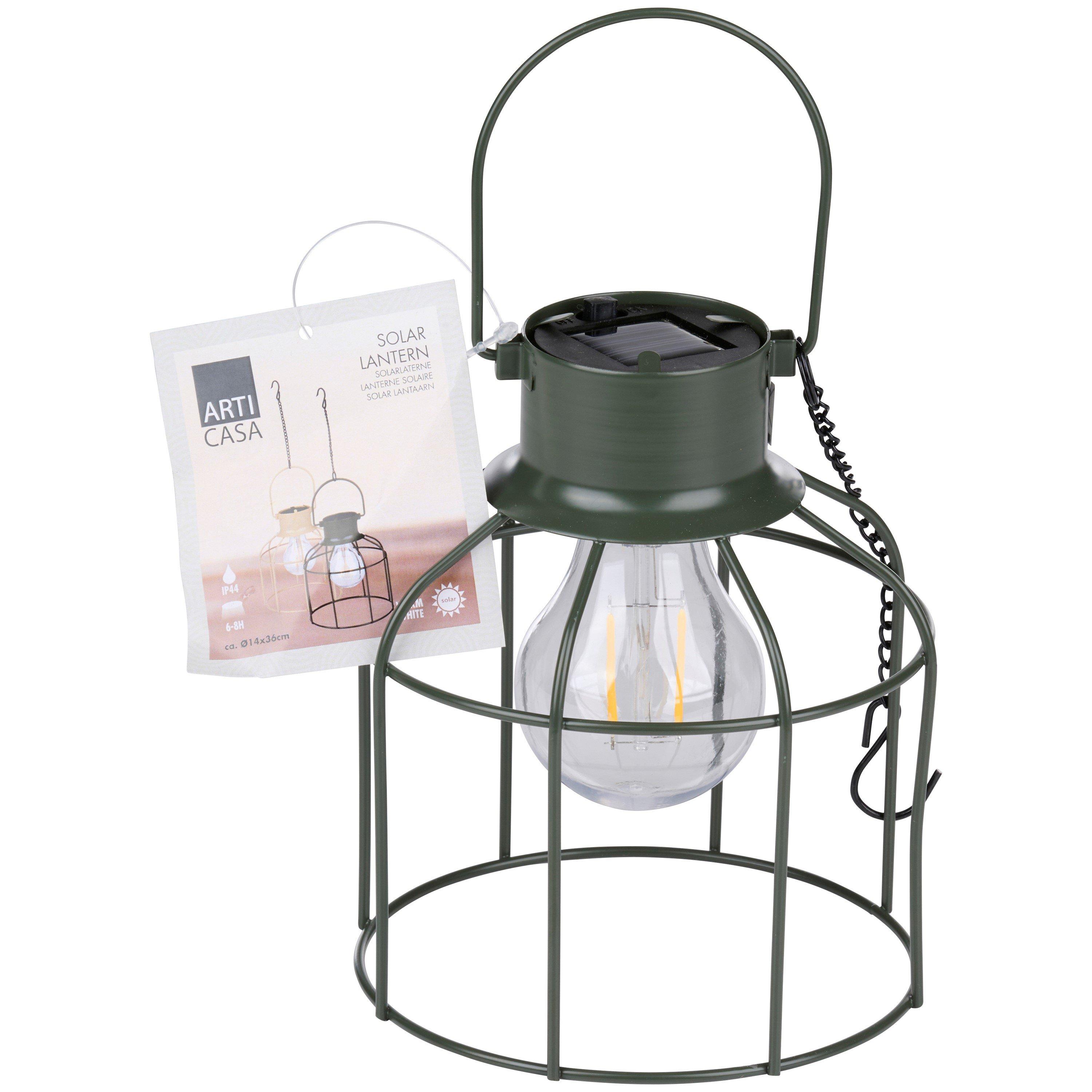 Multi - Arti Casa - ARTICASA Solar Lantern 14x14x16cm - 3