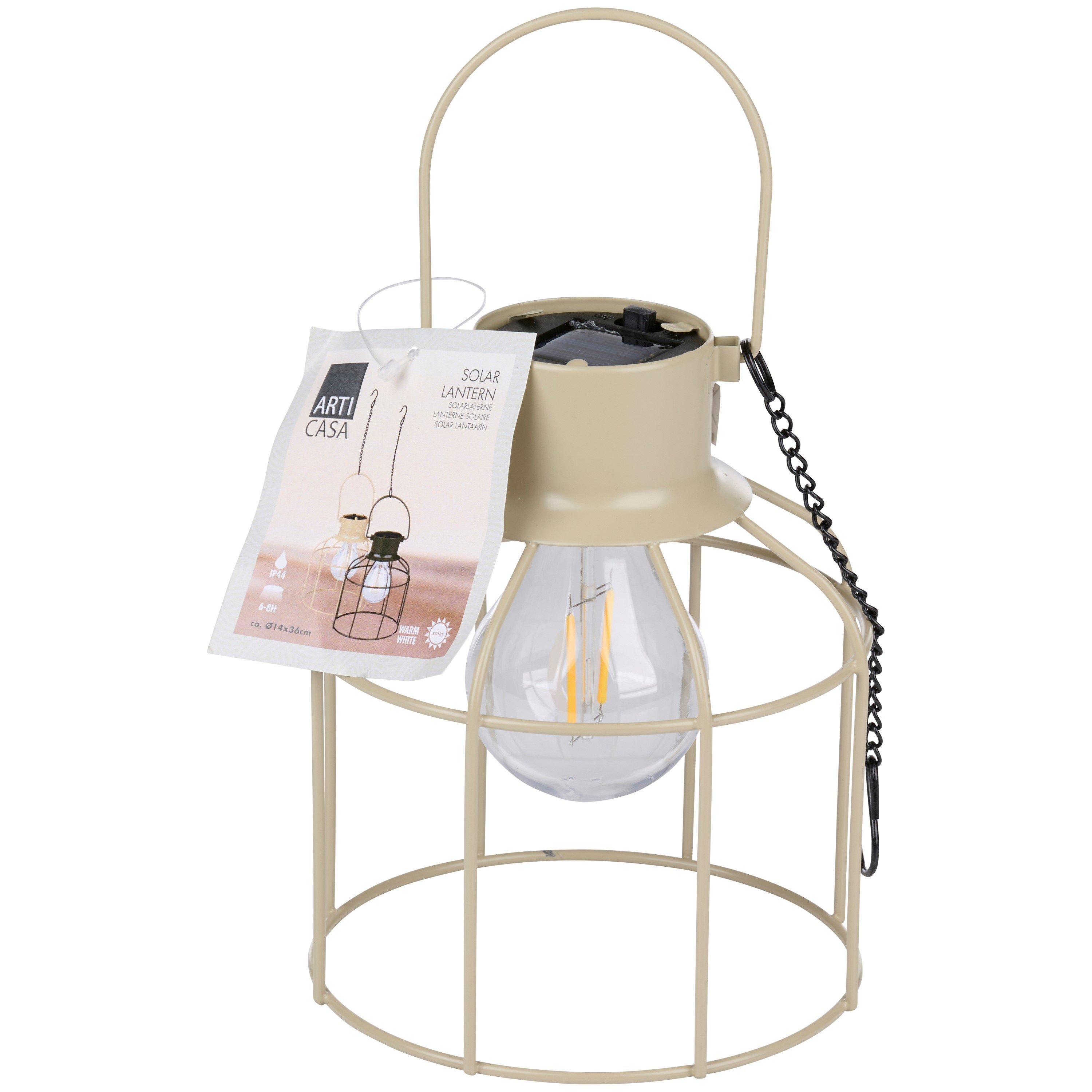 Multi - Arti Casa - ARTICASA Solar Lantern 14x14x16cm - 4