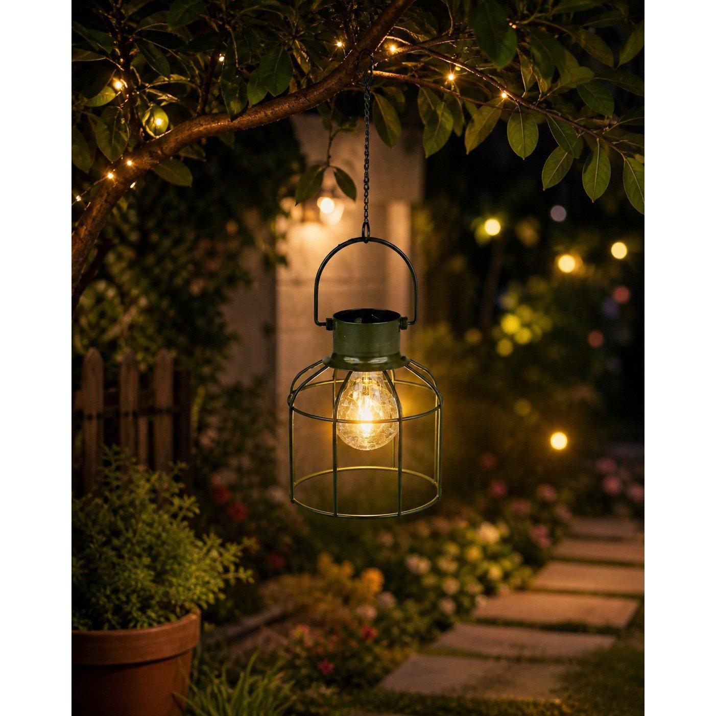 Multi - Arti Casa - ARTICASA Solar Lantern 14x14x16cm - 5
