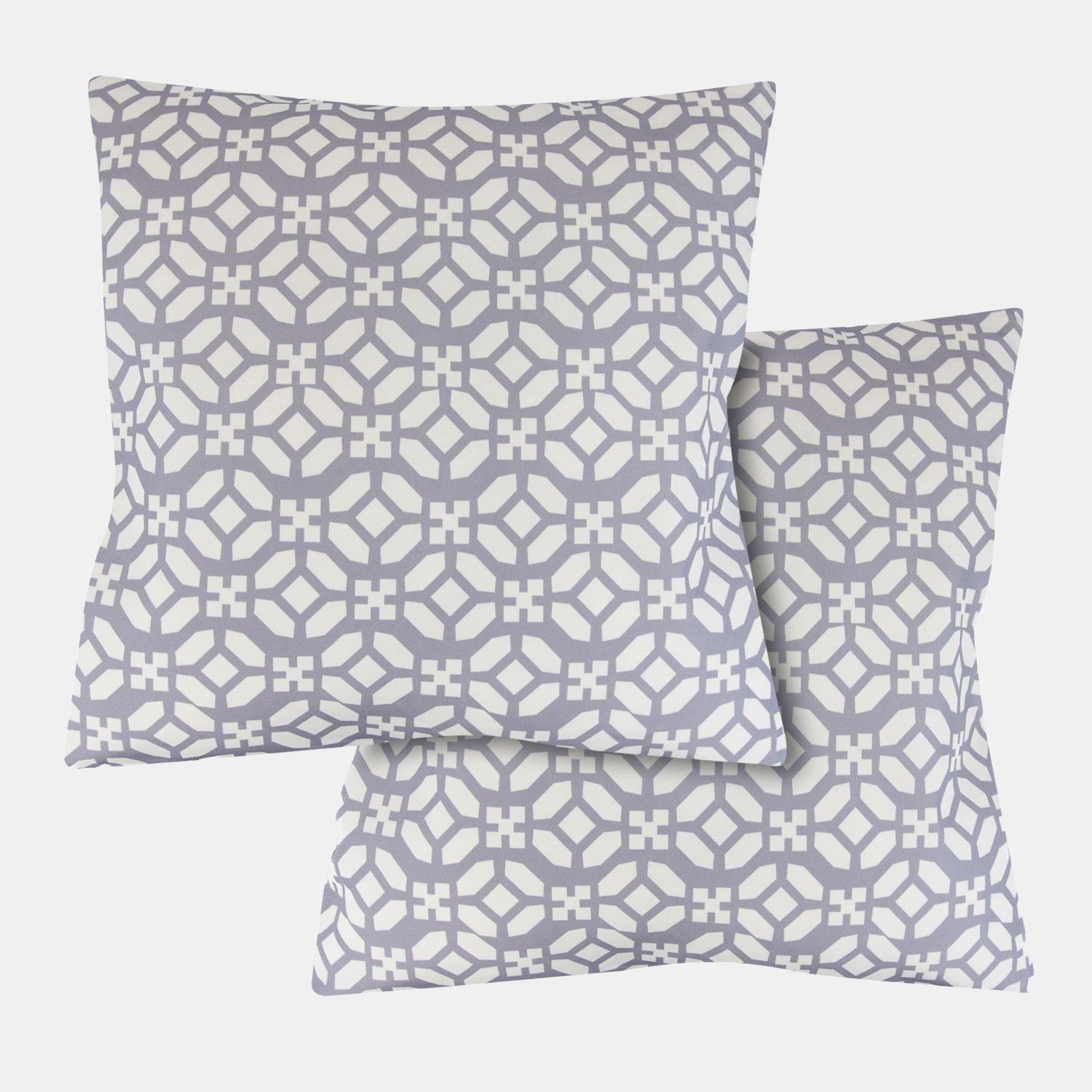 Geo - Streetwize - Pair of Filled Outdoor Cushions - 2
