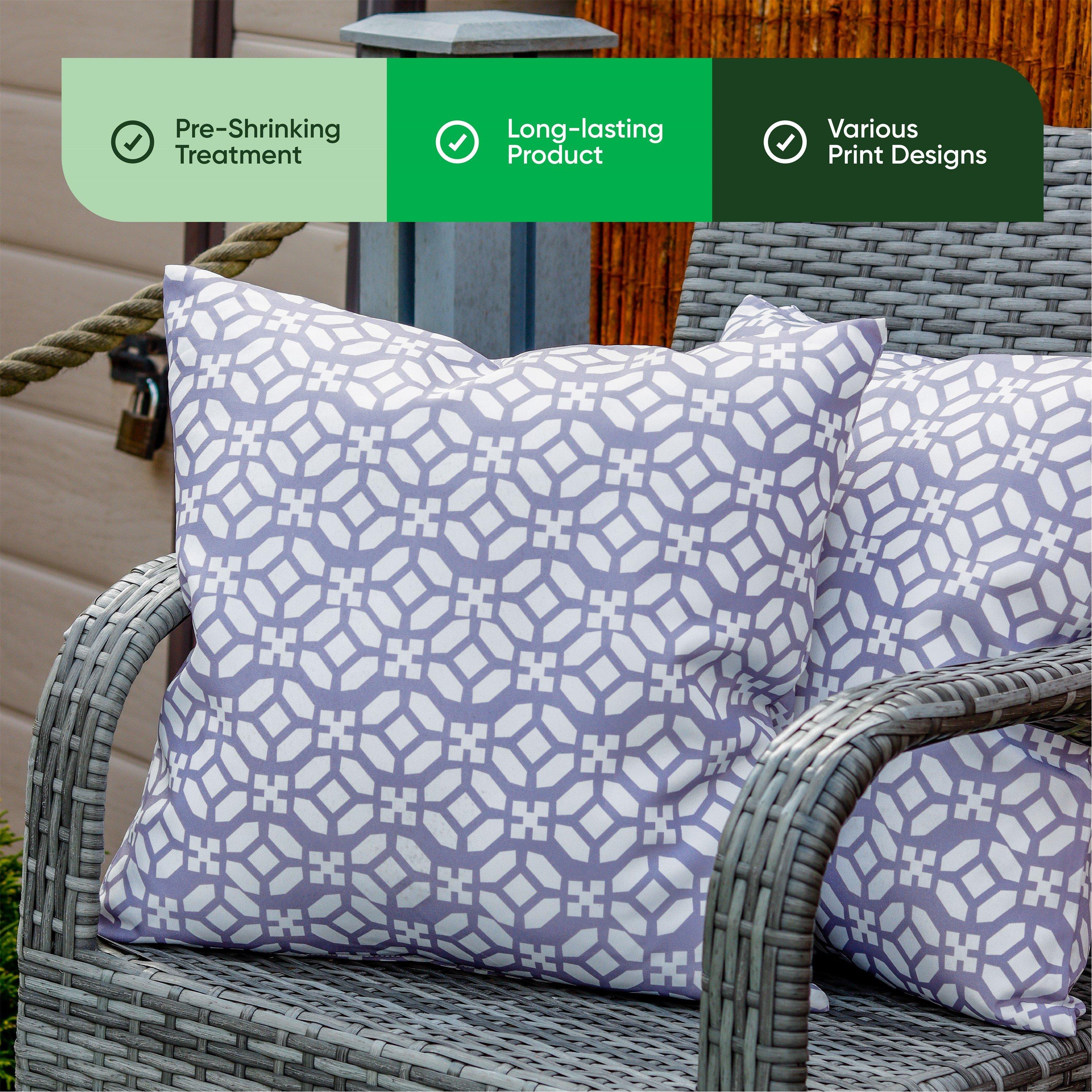 Geo - Streetwize - Pair of Filled Outdoor Cushions - 5