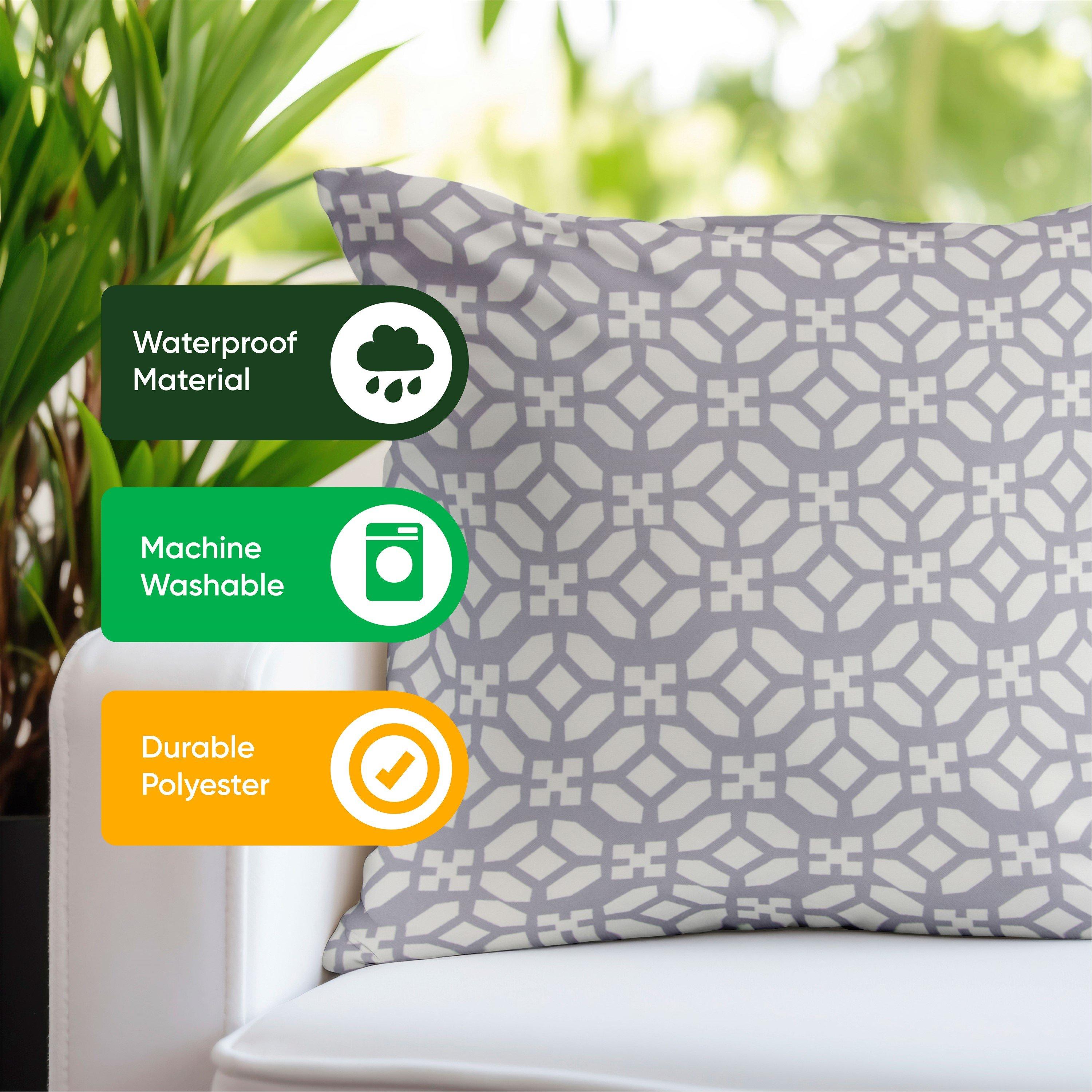 Geo - Streetwize - Pair of Filled Outdoor Cushions - 6
